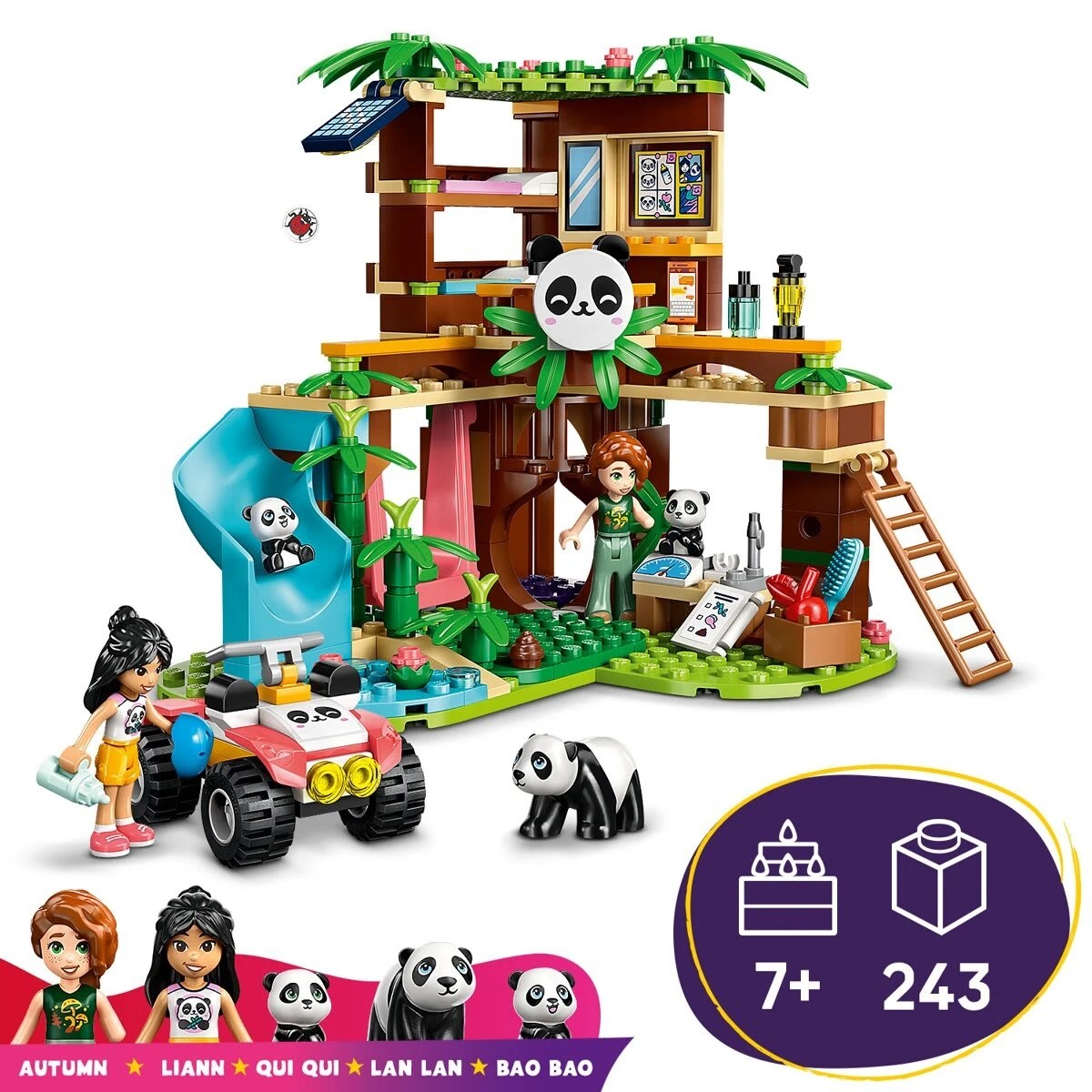 10 LEGO Friends Panda Sanctuary Animal Care 42648, 10 of 11