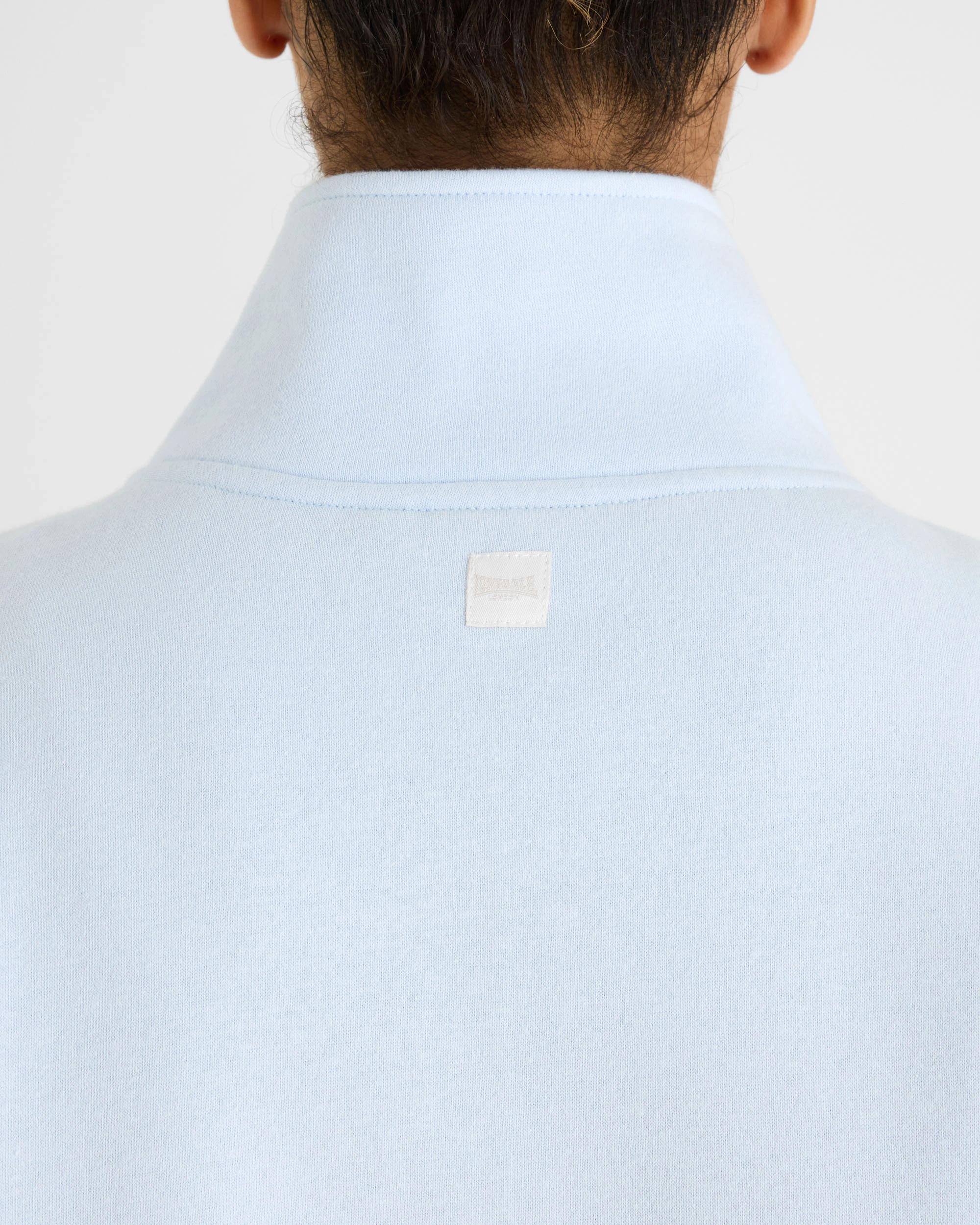 4 Lonsdale London Quarter Zip Crew Neck Jumper LIGHT BLUE, 4 of 6