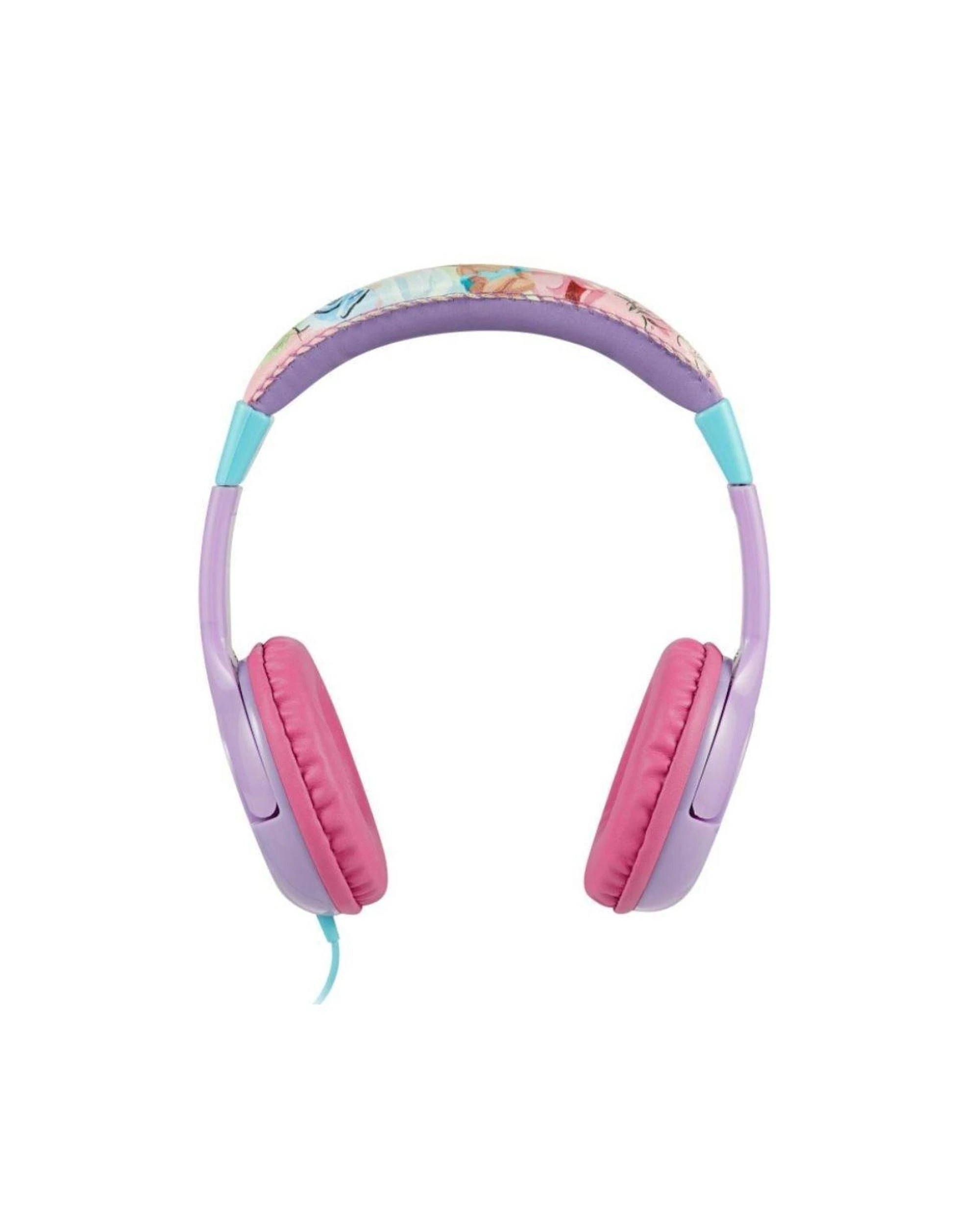 1 Disney Princess Auxiliary Headphones with Volume Limit, Padded Earcups, Adjustable Headband, Plug & Play, 1 of 3
