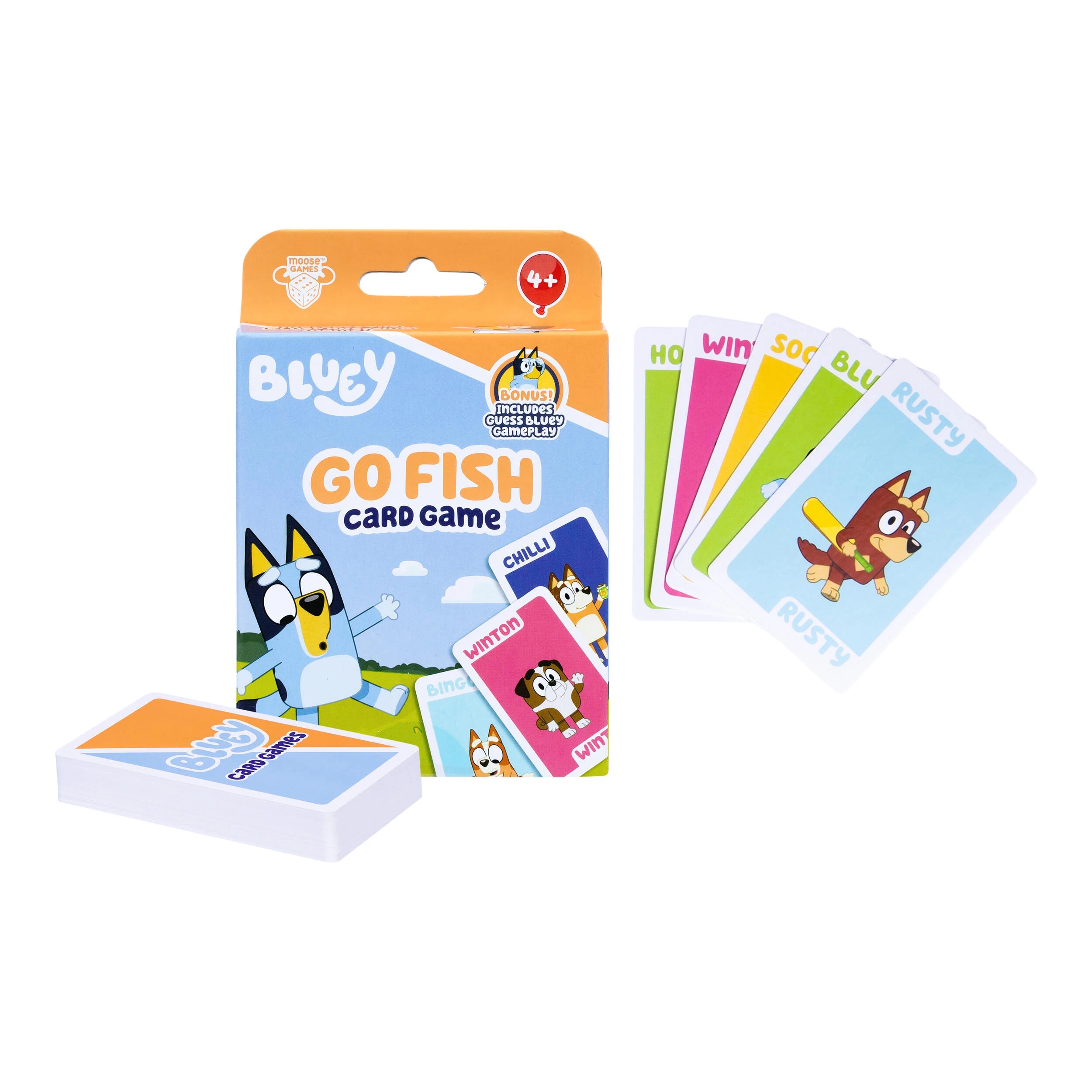 7 Moose Bluey Card Game - Assorted - Multi, 7 of 10