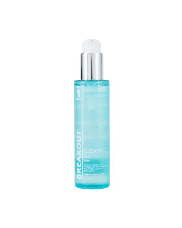 OXX Skincare Step 1 AM/PM Breakout Cleanser 150ml - AHA and