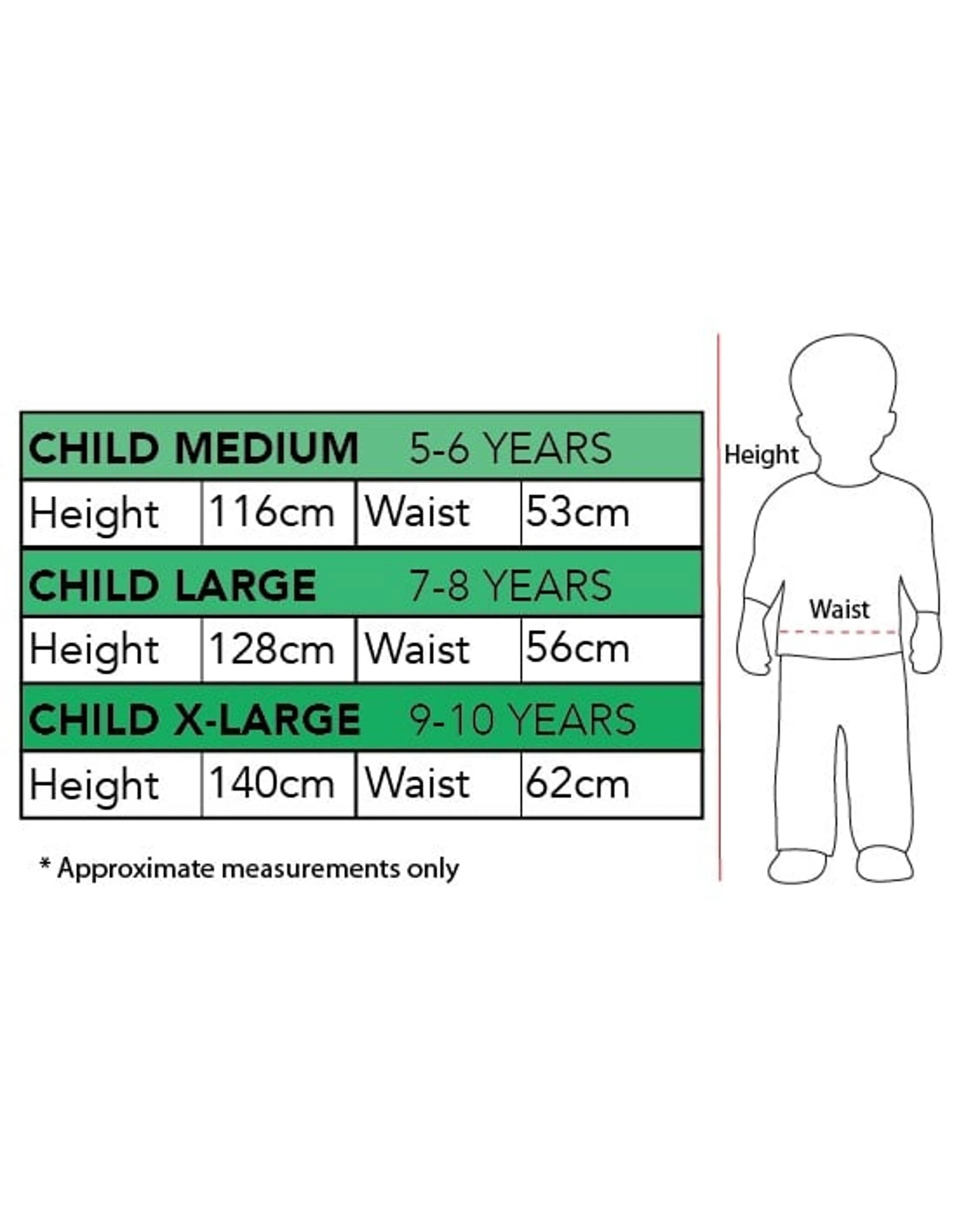 4 Mrs Scarecrow Child Costume Size 5-6 Years, 4 of 4