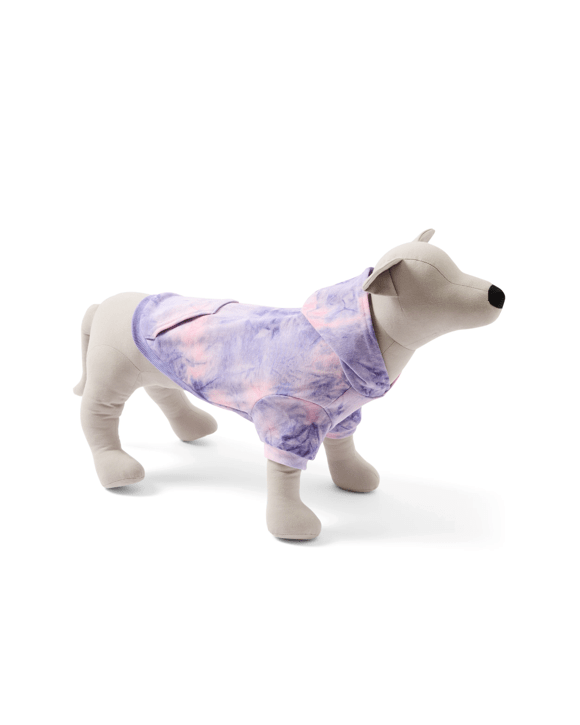 Pet Hoodie Tie-Dye - Extra Large, Lilac