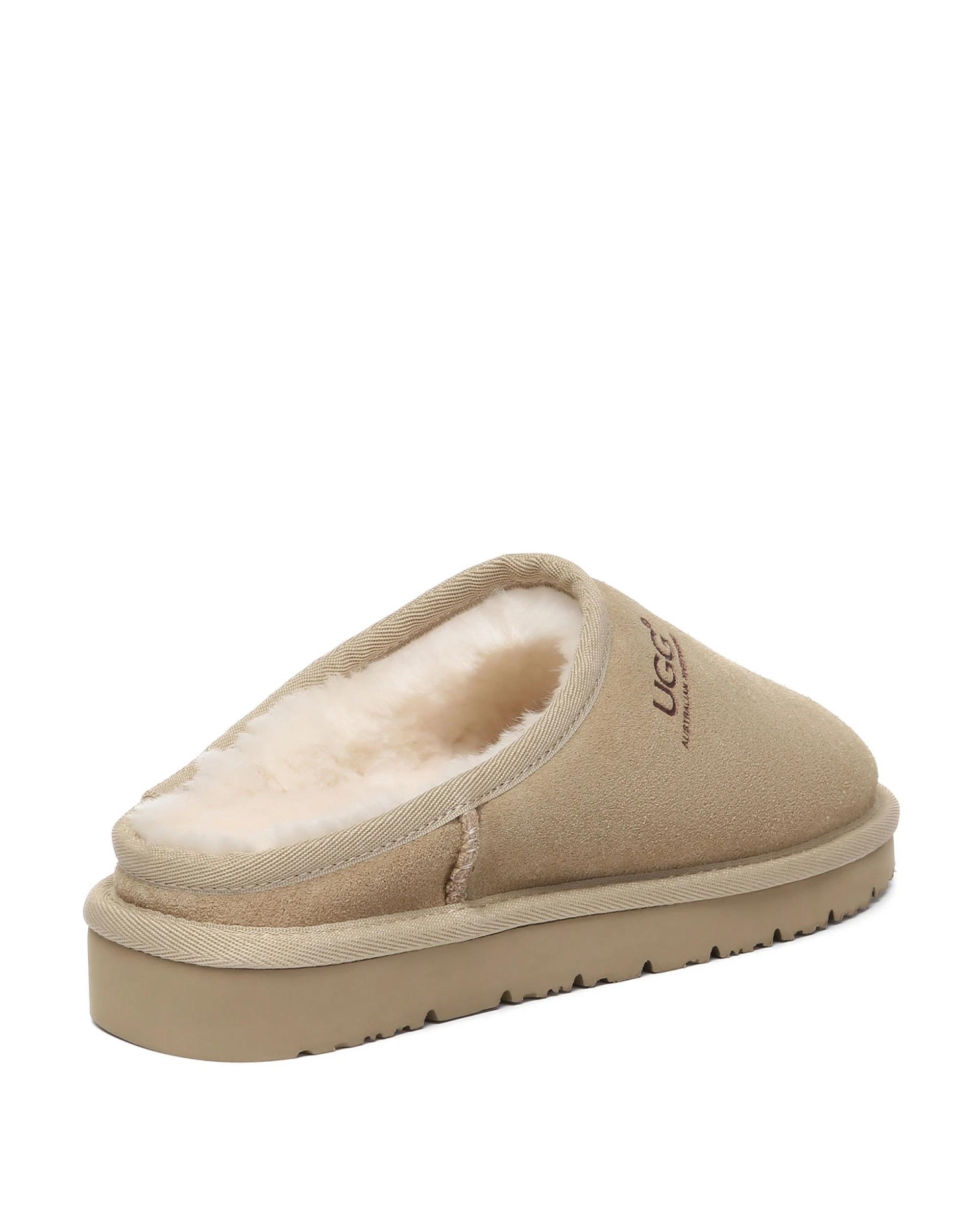 3 Australian Shepherd UGG Unisex Nano Classic Slippers SAND, 3 of 5