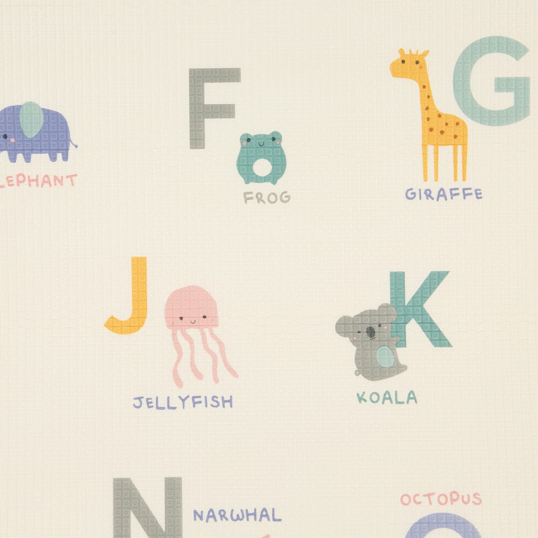 6 Padded Play and Floor Mat - Alphabet, 6 of 9