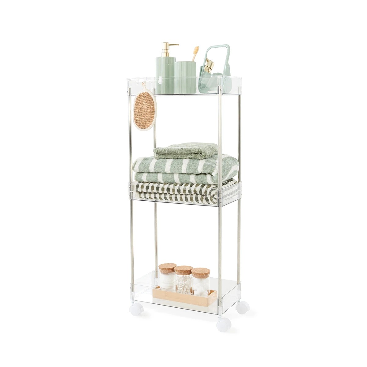 1 Plastic Slim Line Trolley, 1 of 7
