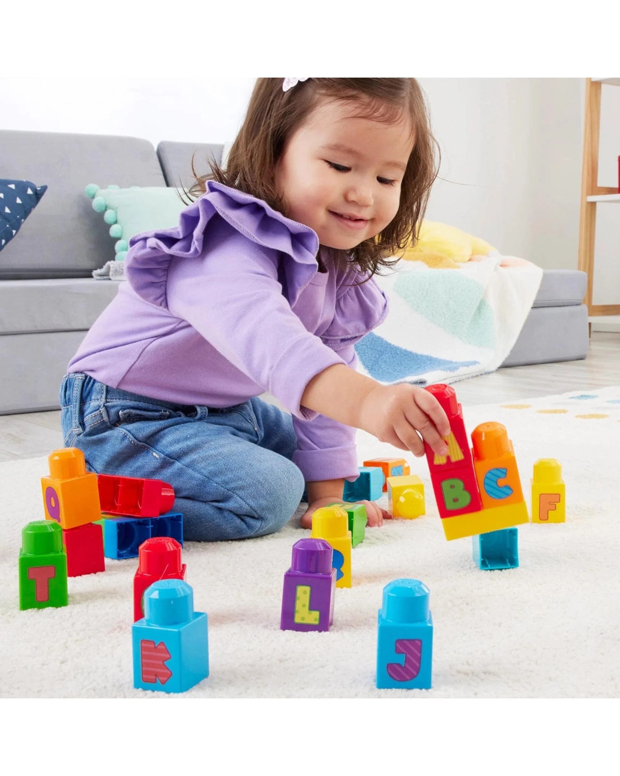 Mega Bloks ABC Building Bag - Kmart