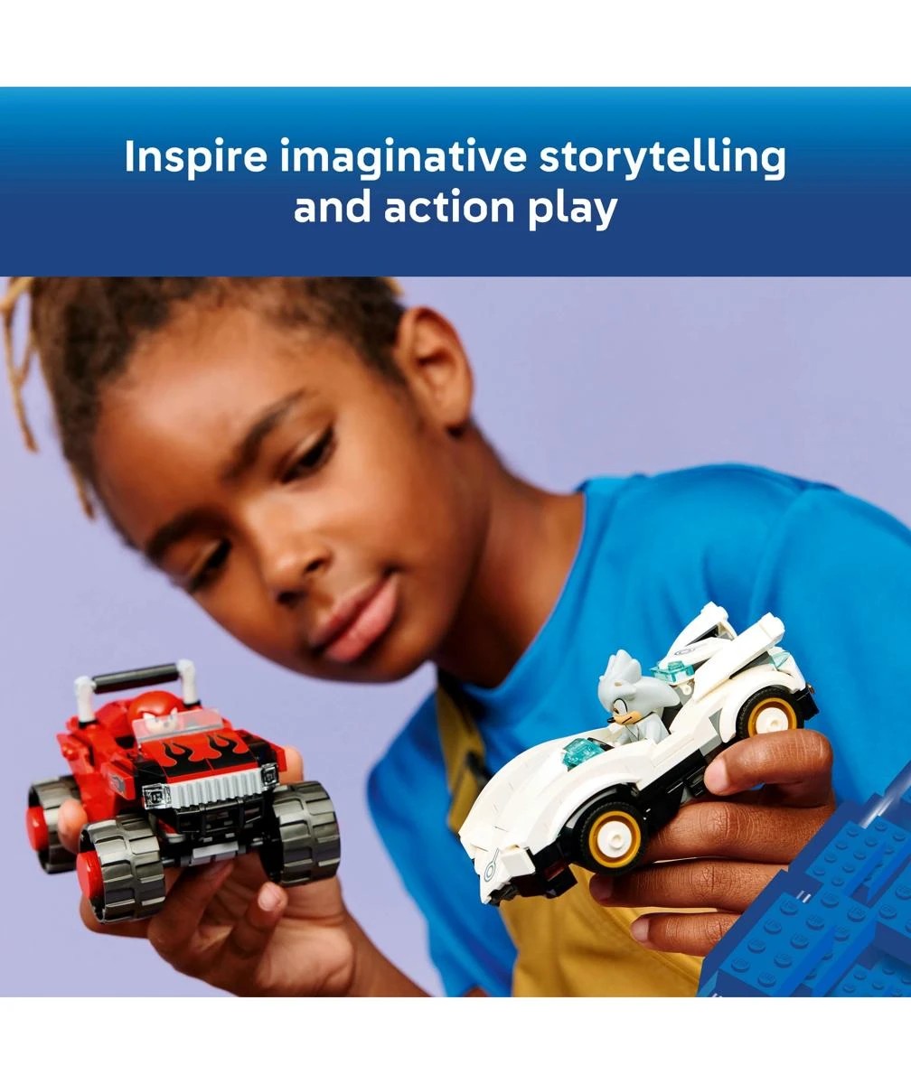 5 LEGO Sonic Silver's Car vs. Knuckles' Monster Truck 77118, 5 of 10