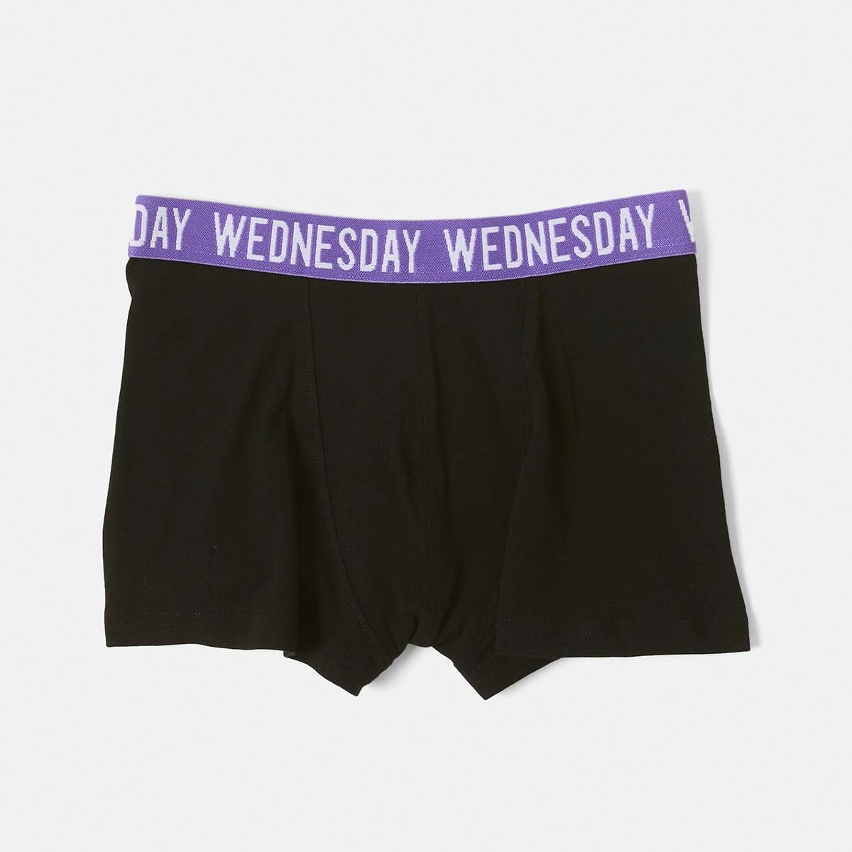 8 7 Pack Attached Elastic Trunks BLACK WEEKDAYS, 8 of 10