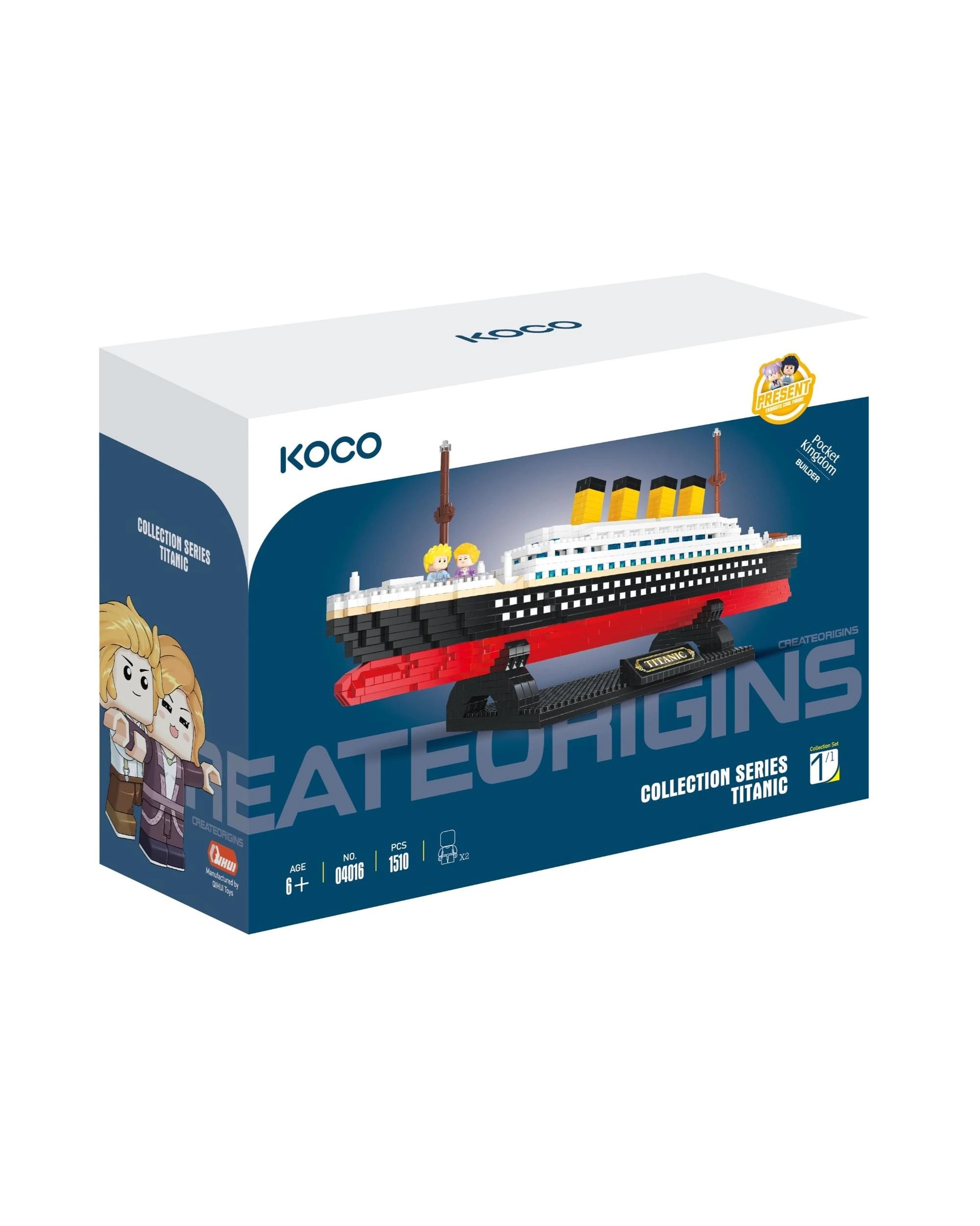 1 Koko Bricks Collection Series Titanic 1510 Pieces, 1 of 2