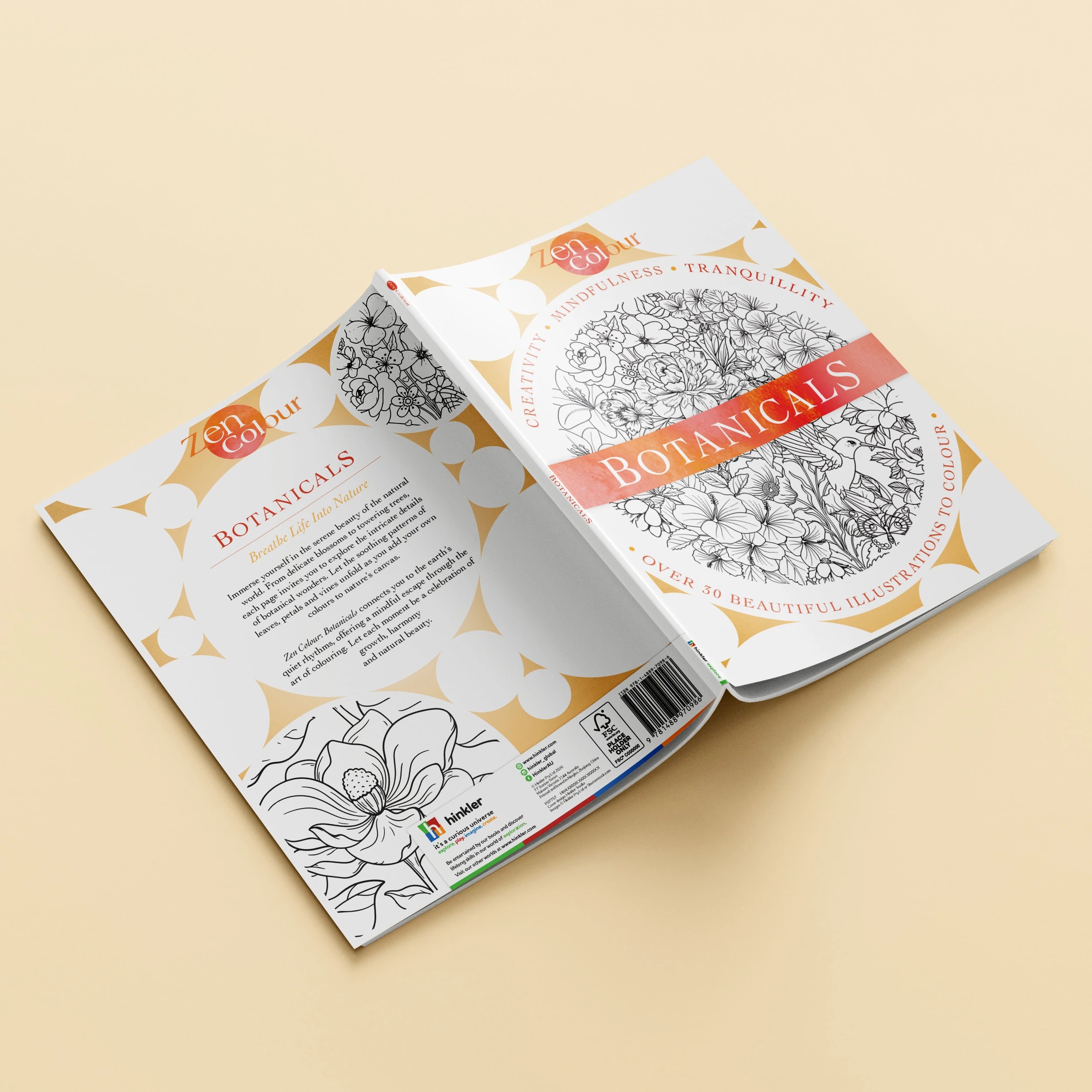 5 Zen Colour: Botanicals - Book, 5 of 5