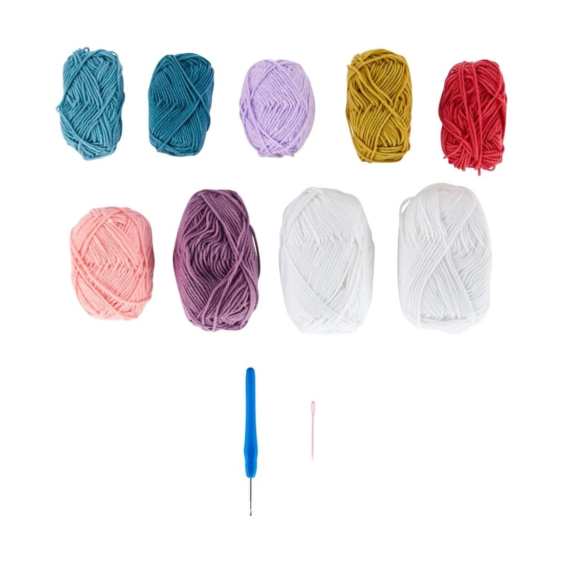 2 Crochet Cushion Craft Kit, 2 of 3