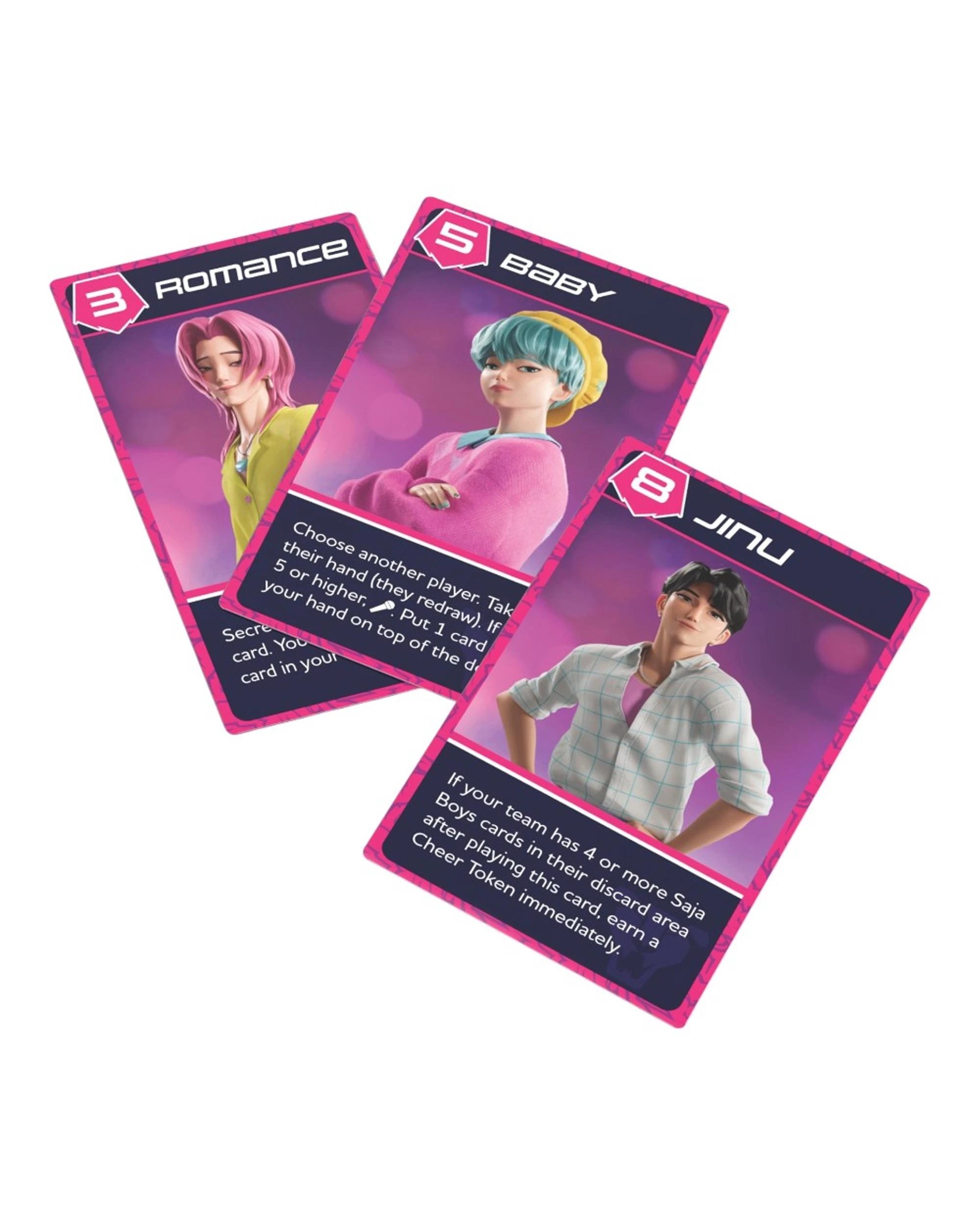 4 K-POP Demon Hunters Battle For The Spotlight: A Love Letter Card Game, 4 of 9