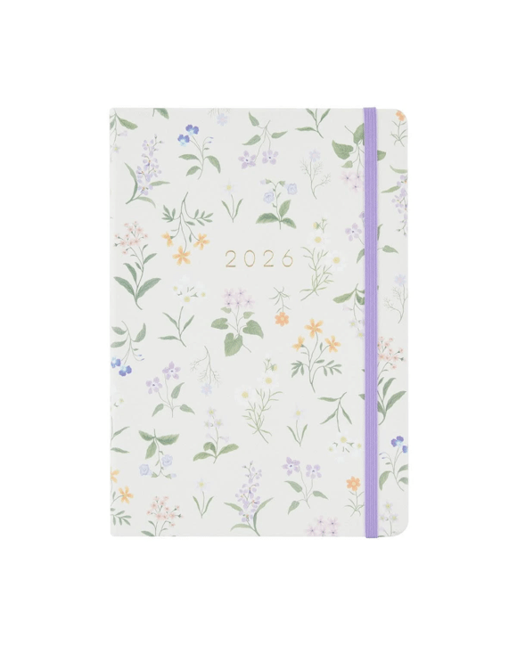 2026 A5 Daily Diary - Flower