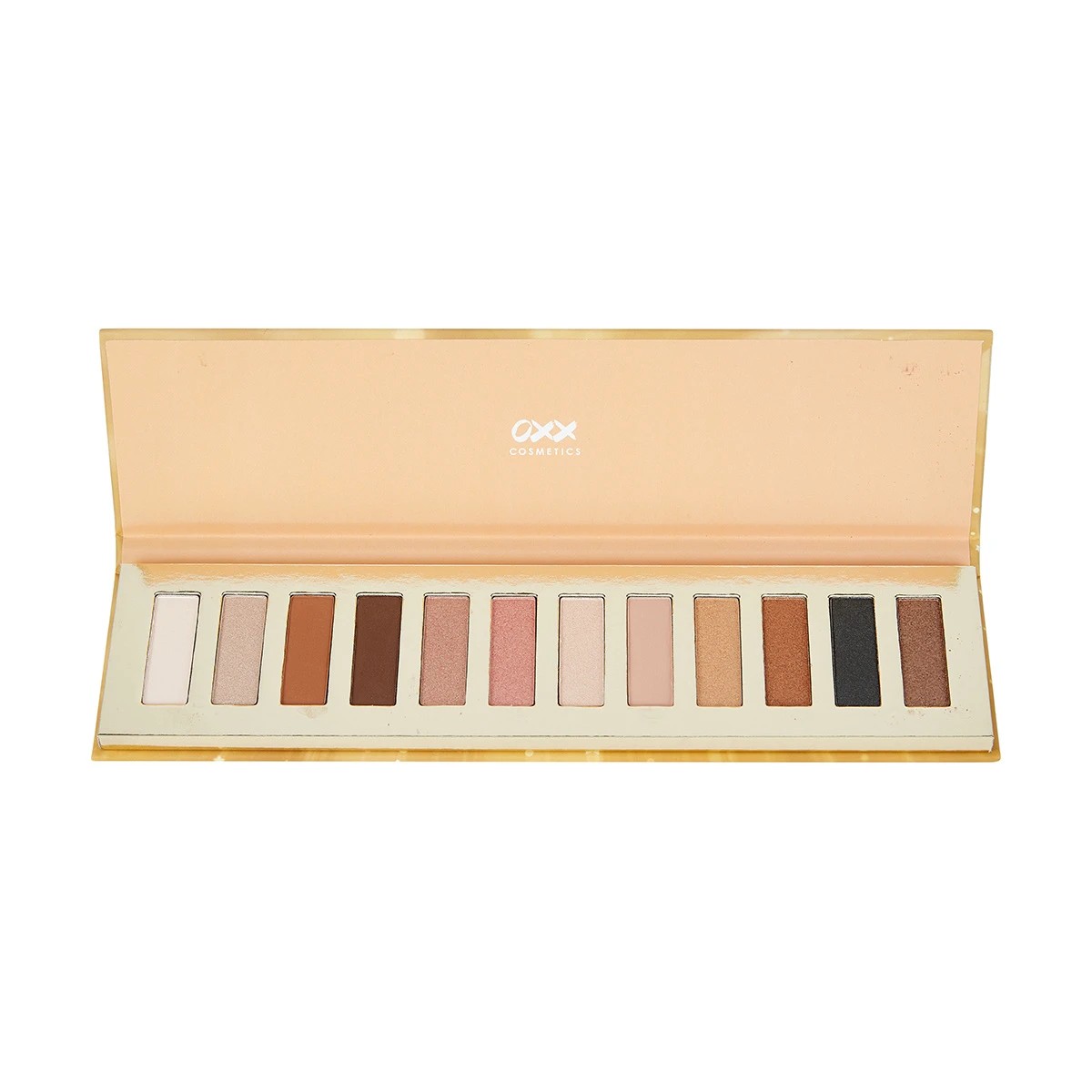 2 OXX Cosmetics 12 Shades Eyeshadow Palette - Soft Gold, 2 of 6