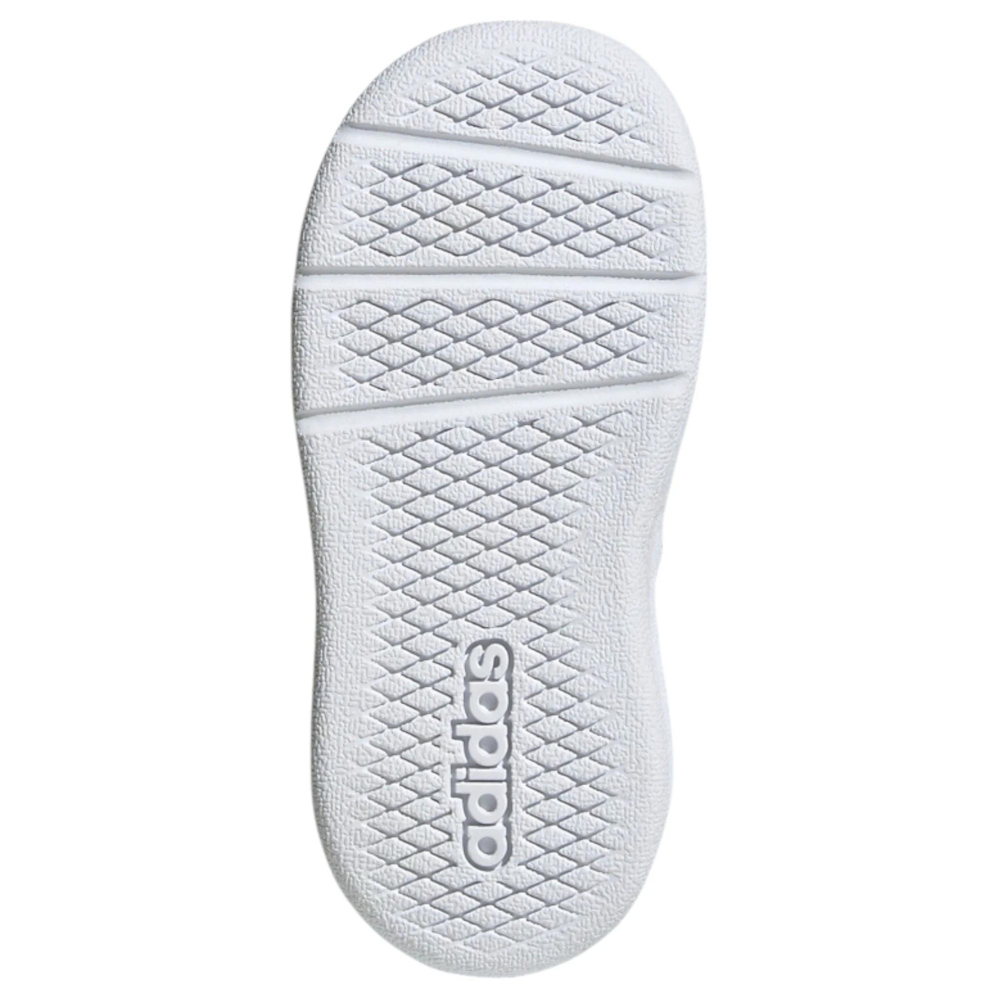 8 Adidas Jr Kids Girls White/Pink Tensaur Infant Shoes WHITE/PINK, 8 of 8