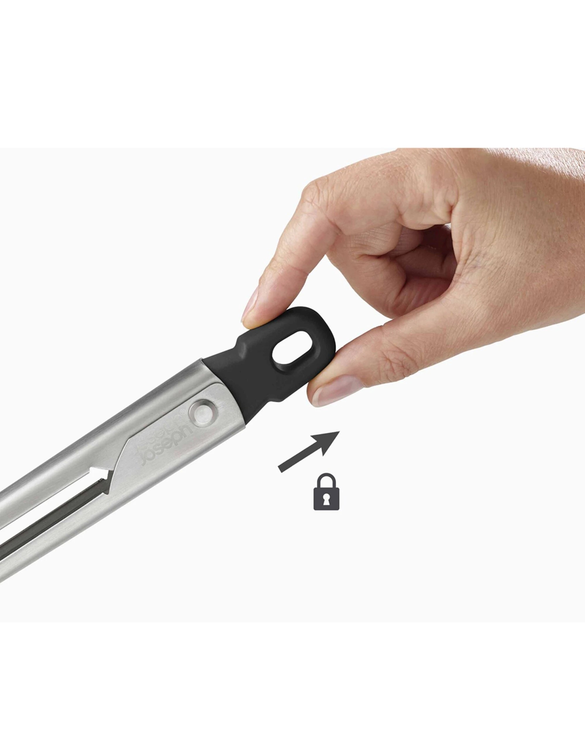 7 Joseph Joseph Elevate Fusion Precision Tongs Heat-Resistant Kitchen Utensil - Black, 7 of 7