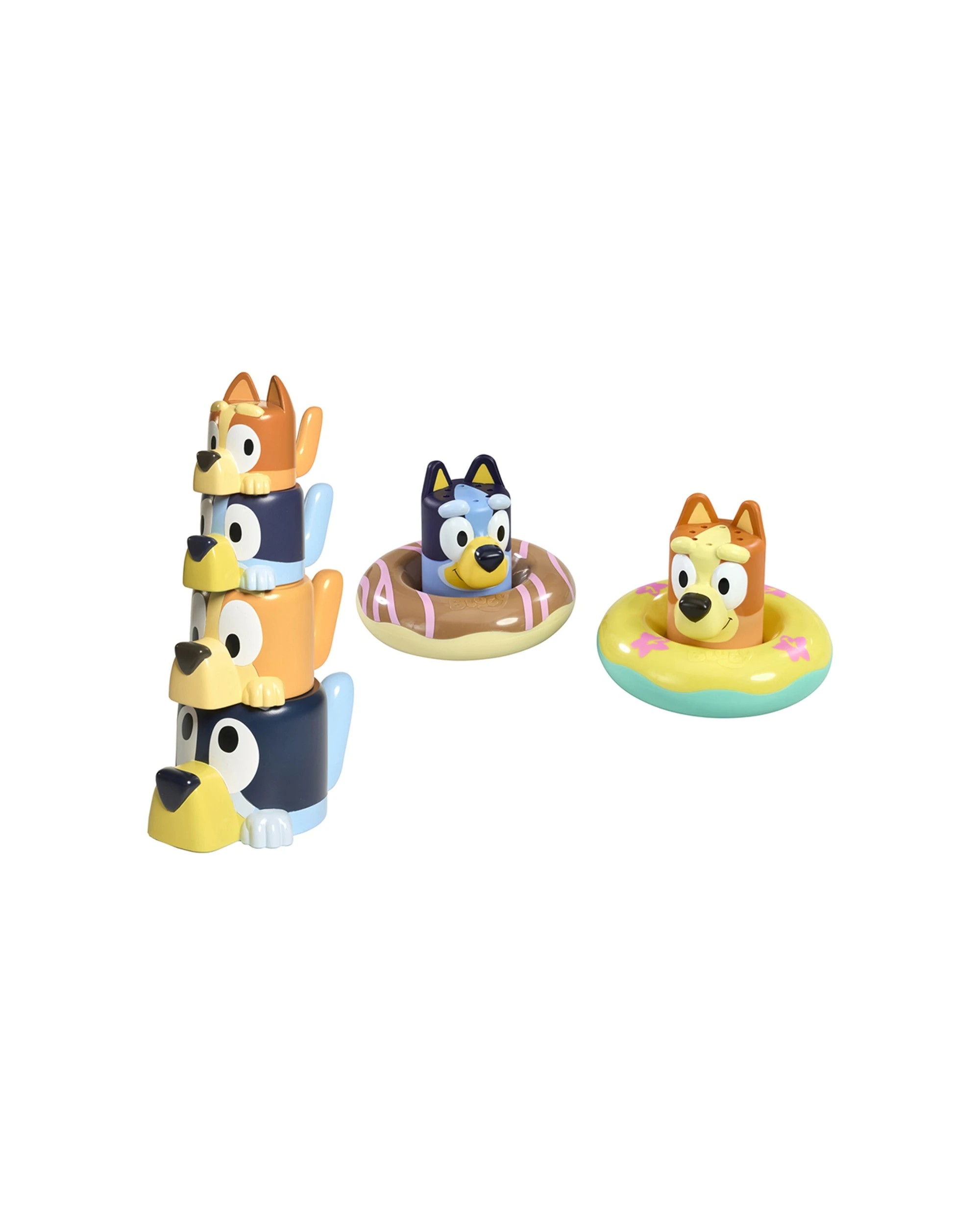 1 Bluey Family Pourers/Bluey Bath Floats Kids/Children Splash & Float Toys - Multi, 1 of 6