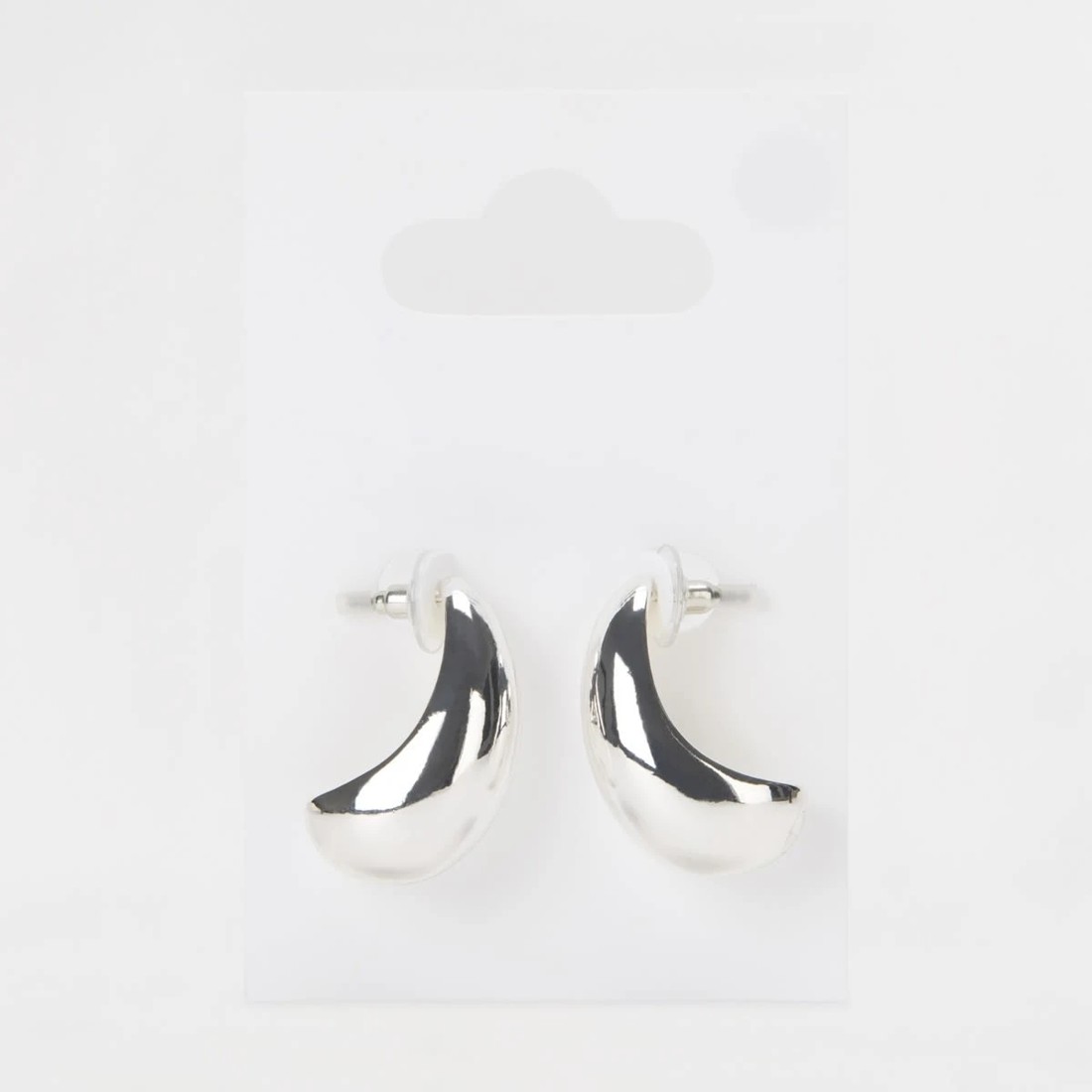 5 Statement Teardrop Earrings - Silver Tone, 5 of 5