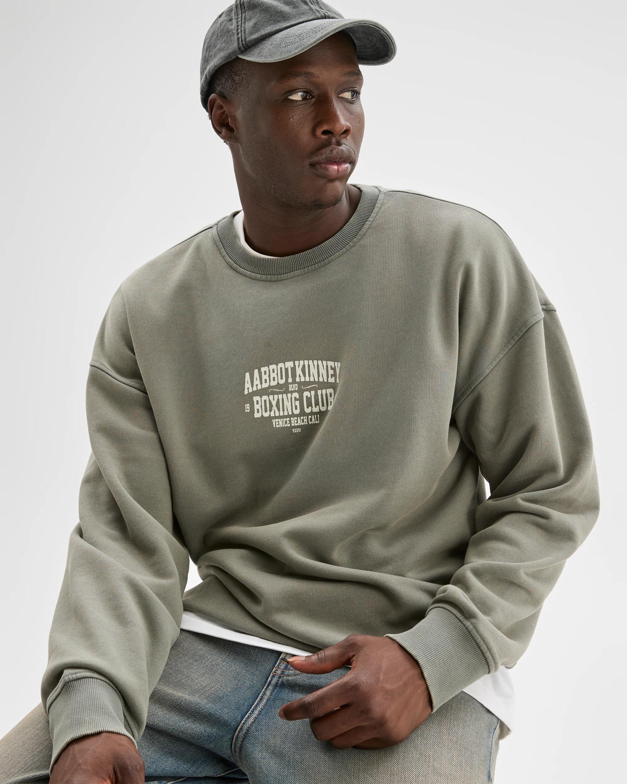 1 Target Commons Australian Cotton Blend Heavyweight Jumper KHAKI, 1 of 6