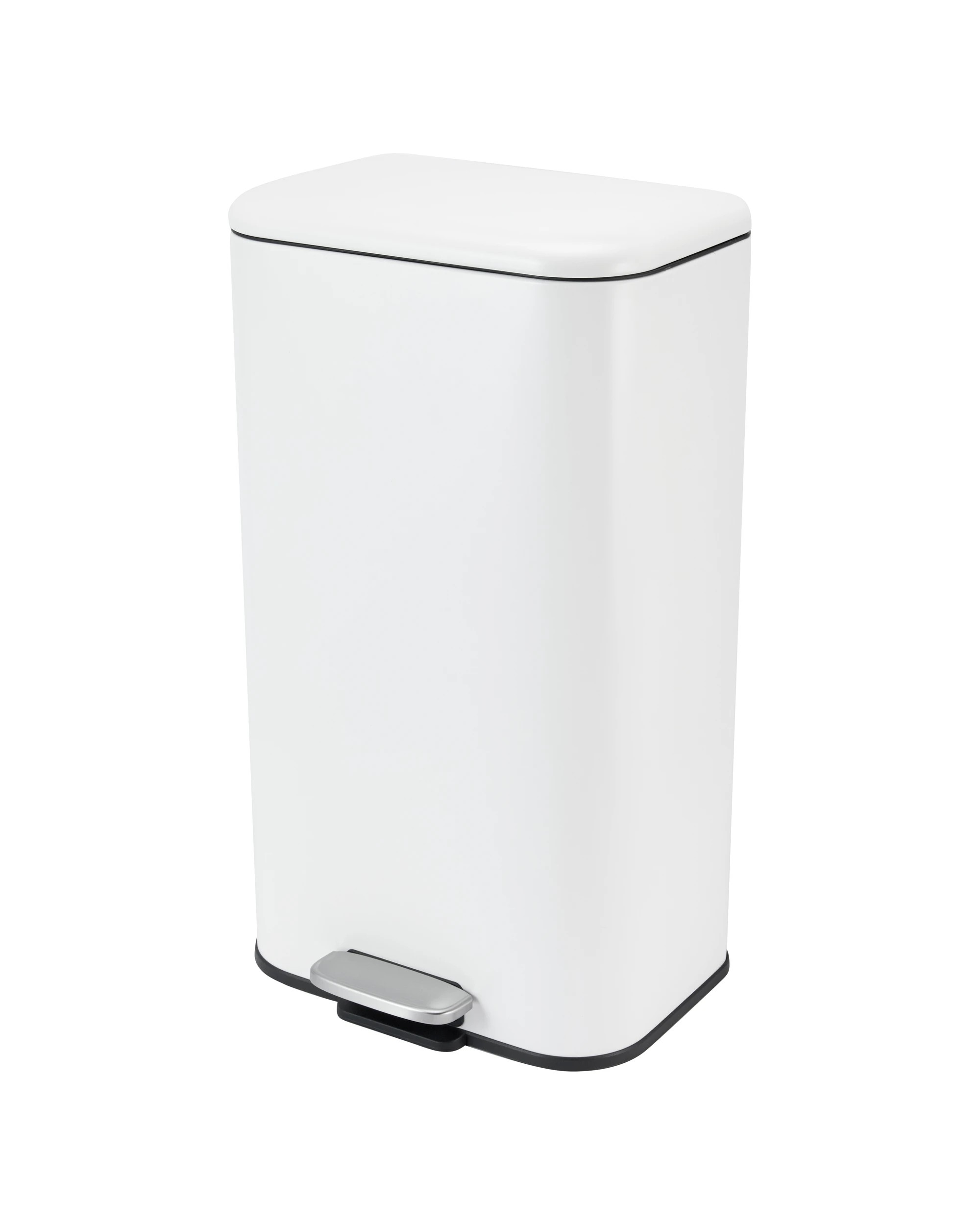 1 30L Pedal Bin - White, 1 of 8