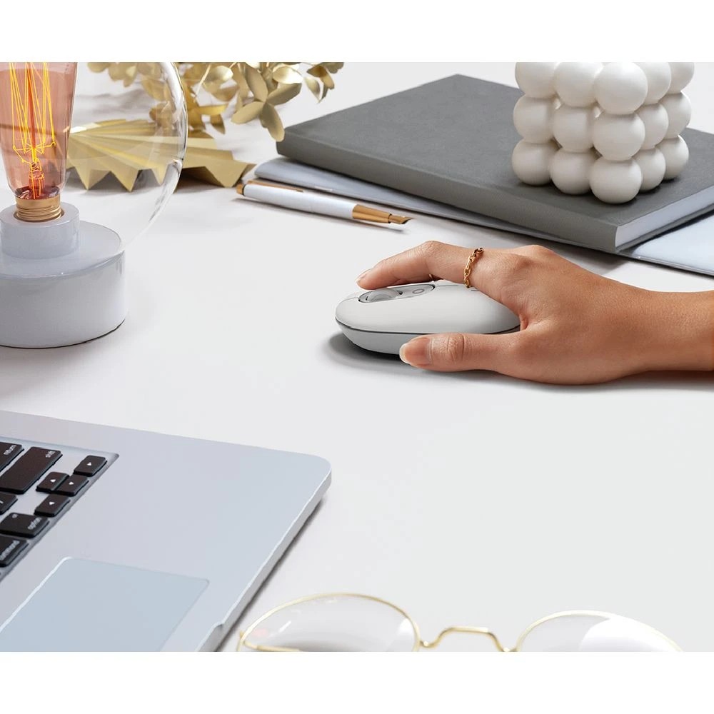 7 Logitech Pop Icon Mouse Off White, 7 of 7