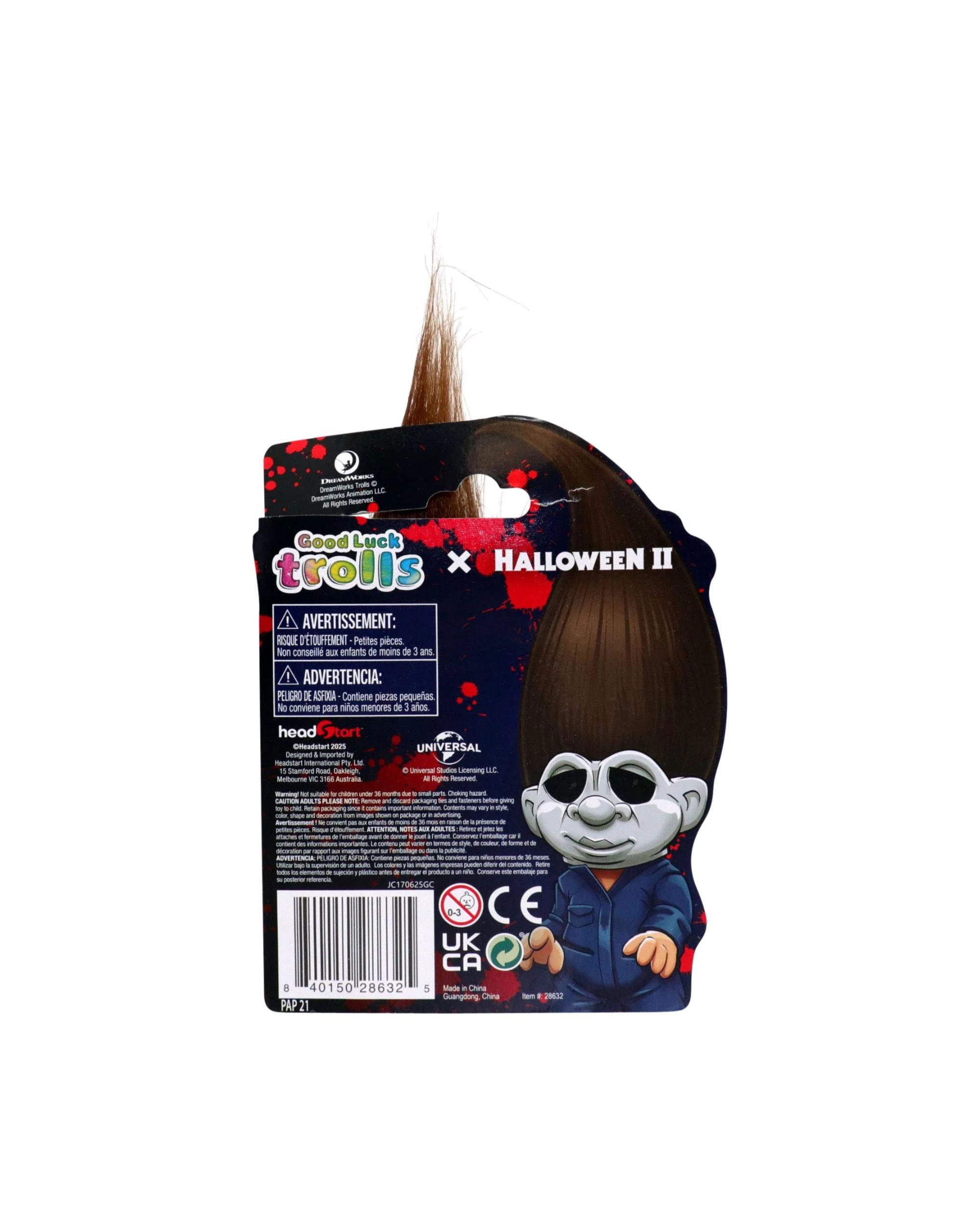 3 Good Luck Trolls Movie Icons Collabs Halloween II Michael Myers Doll, 3 of 3