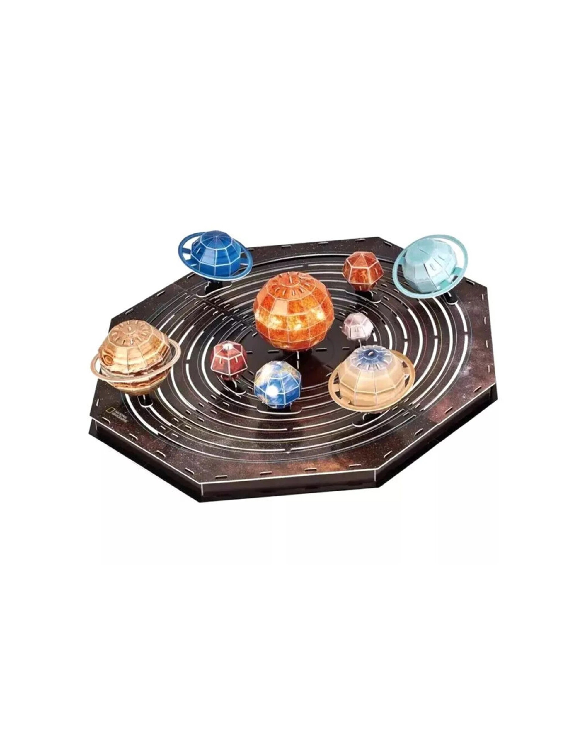 6 National Geographic 2pc Scratch Globe Solar System Kids 3D Puzzles Kids Toy - Multi, 6 of 7