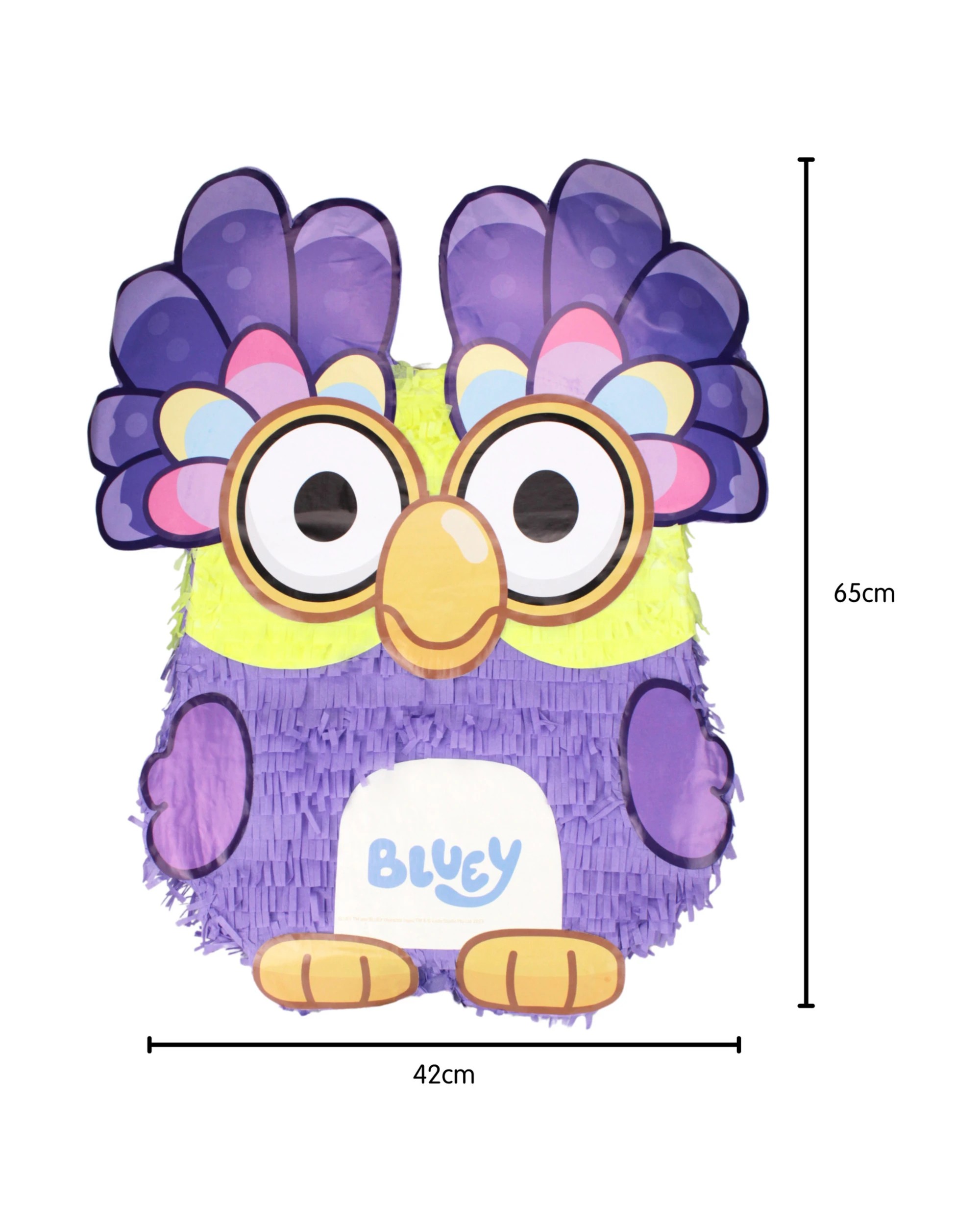 2 CCDS Bluey Chattermax Pull String Pinata - Purple, 2 of 4