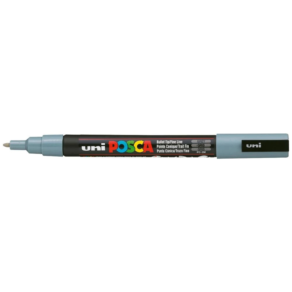 1 POSCA PC 3M Paint Marker Grey, 1 of 7