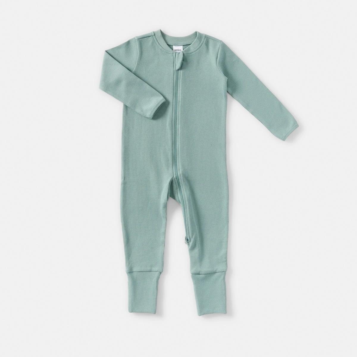 1 Waffle Coverall Surf Green, 1 of 3