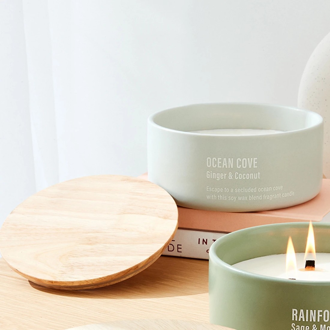 7 Ocean Cove Fragrant Candle - Large, 7 of 8