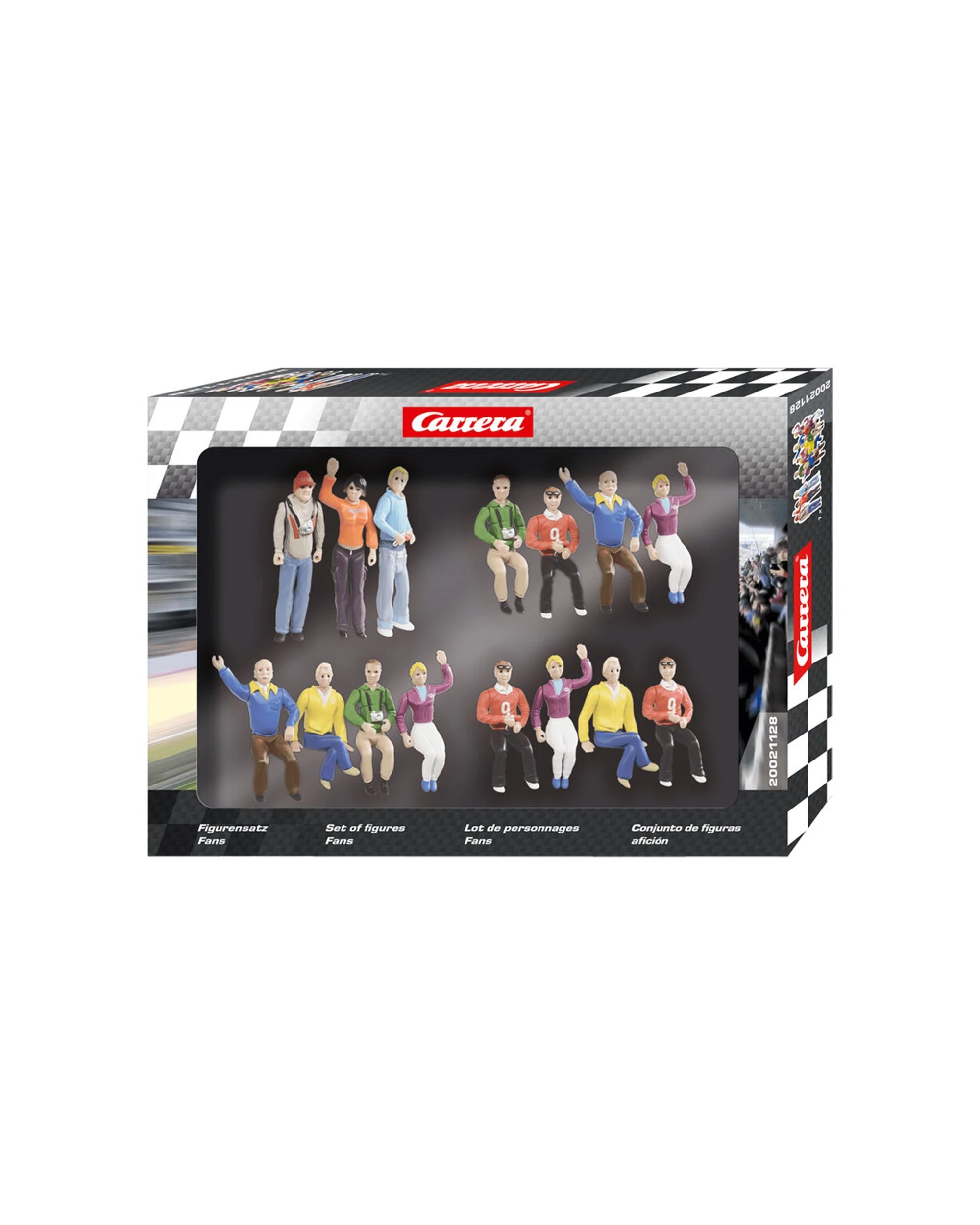 1 CARRERA 15Pc Action Figures Racing Fans Slot Car Accessory 8 Years - Plastic - Multi, 1 of 3