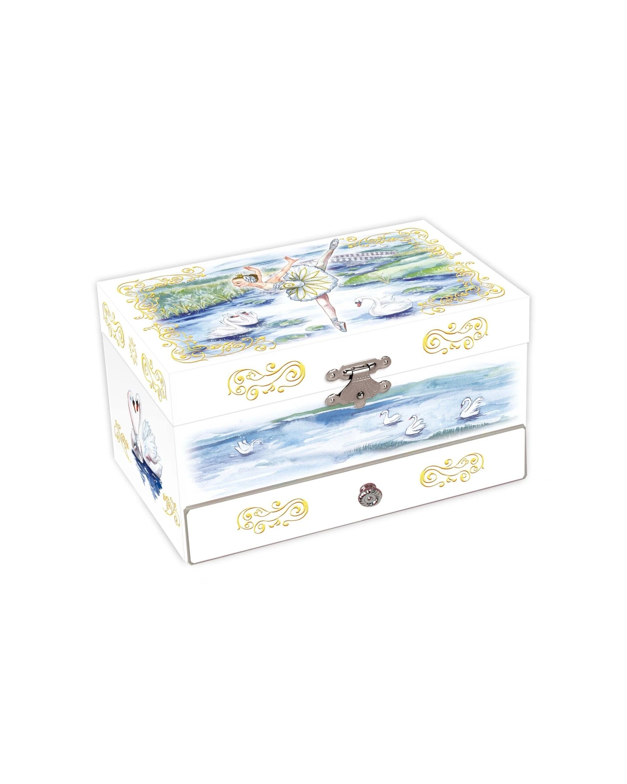 1 Kaper Kidz Azurea Ballerina Heirloom Music Box Kids Toy - Multi, 1 of 8