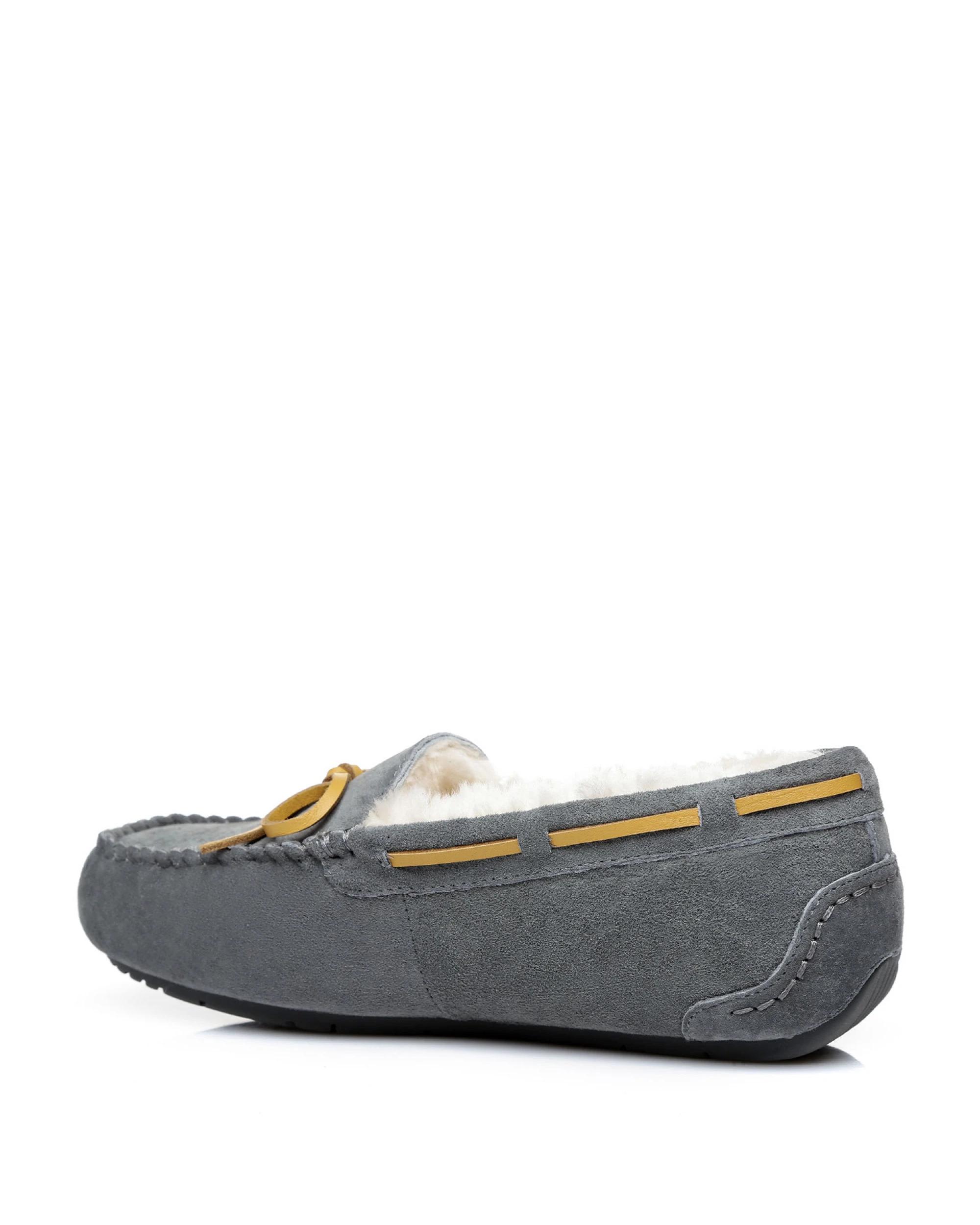 3 Everau Unisex Miracle Moccasins GREY, 3 of 5