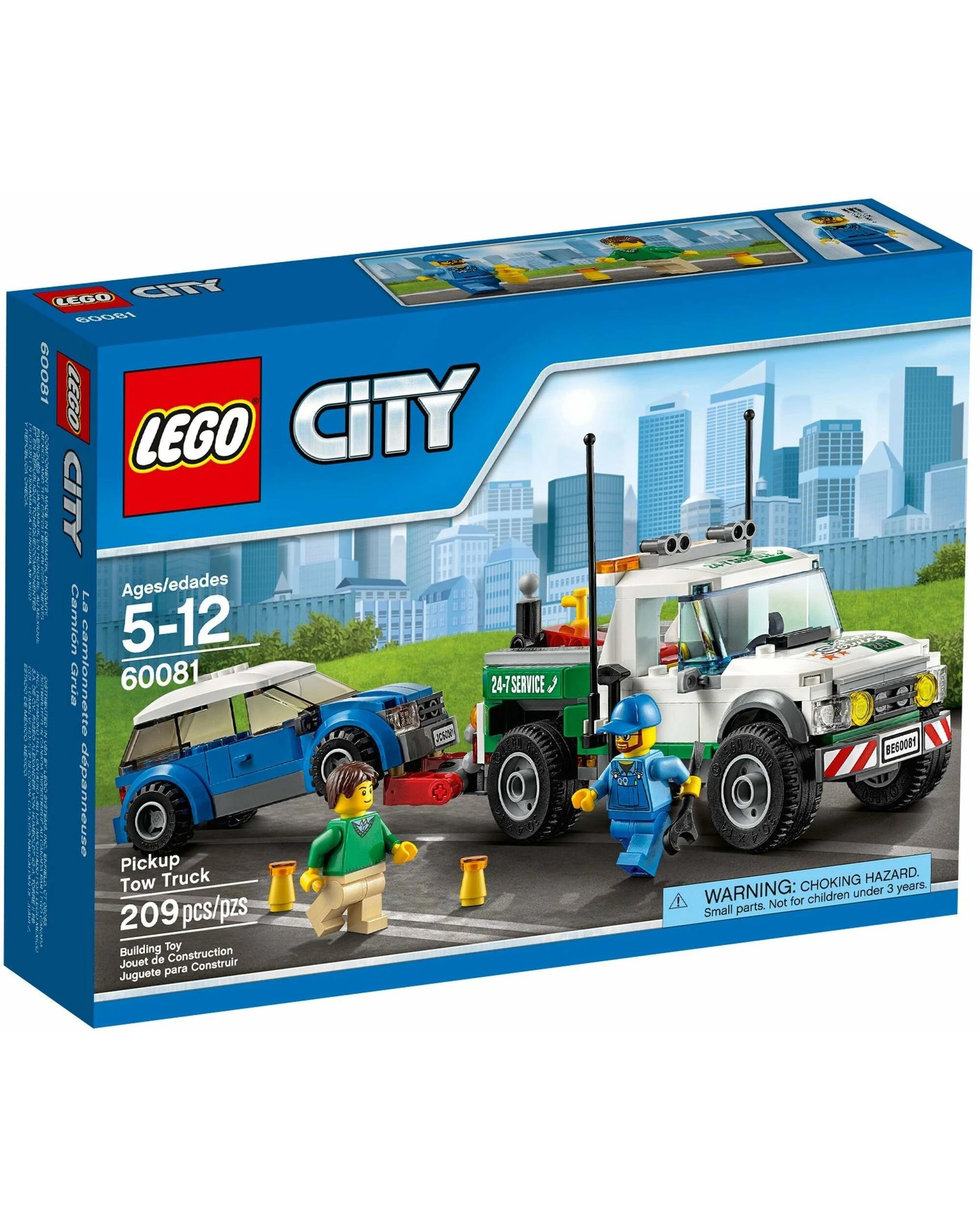 1 LEGO 60081 City Pickup Tow Truck, 1 of 1