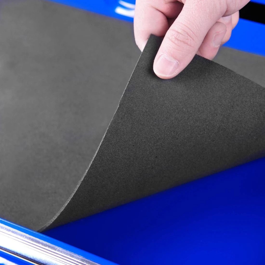 7 Giantz 5 Drawer Tool Box Cabinet Chest Trolley Box Garage Storage Toolbox - Blue, 7 of 8