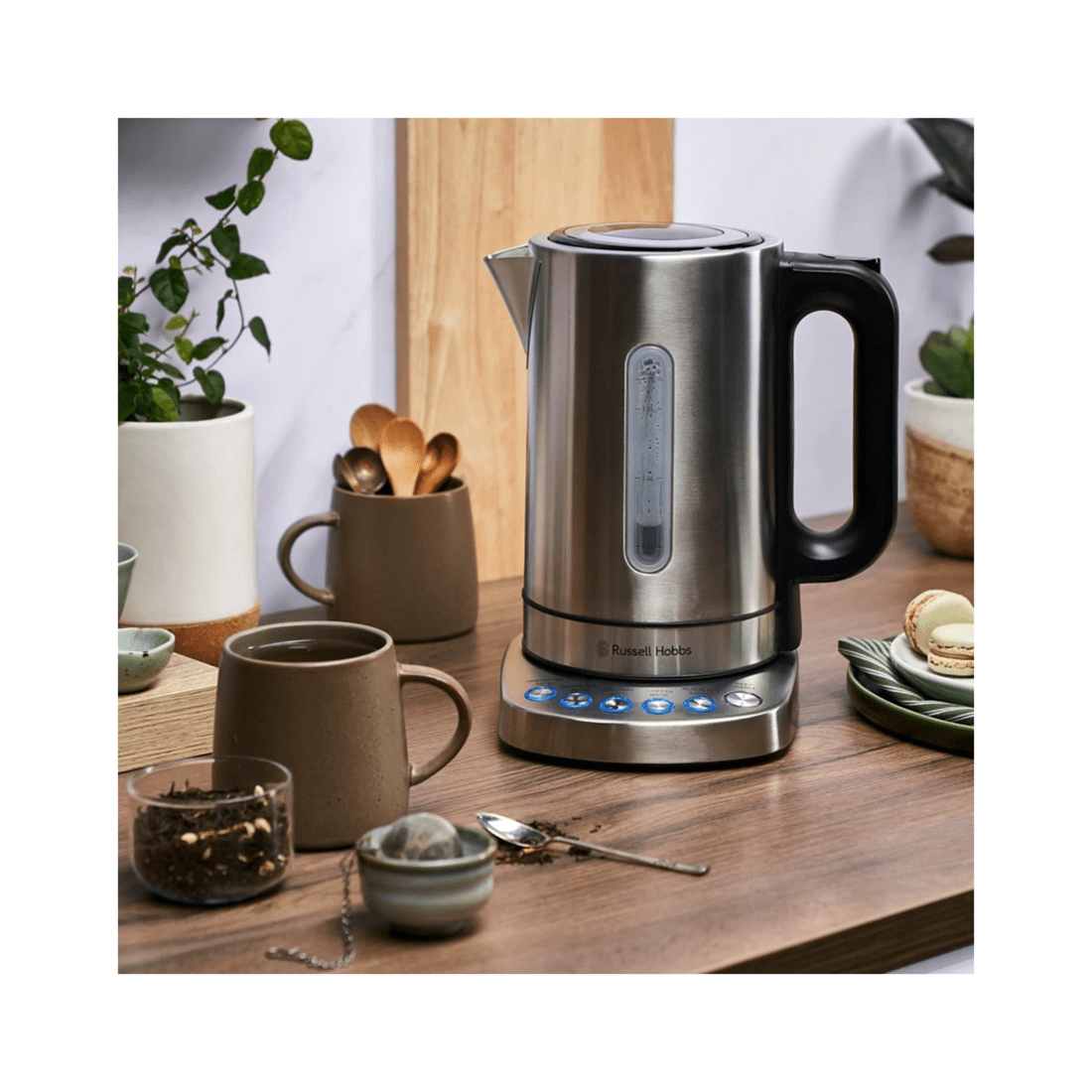 4 Russell Hobbs 1.7 Litre Addison Digital Kettle - Stainless Steel, 4 of 7