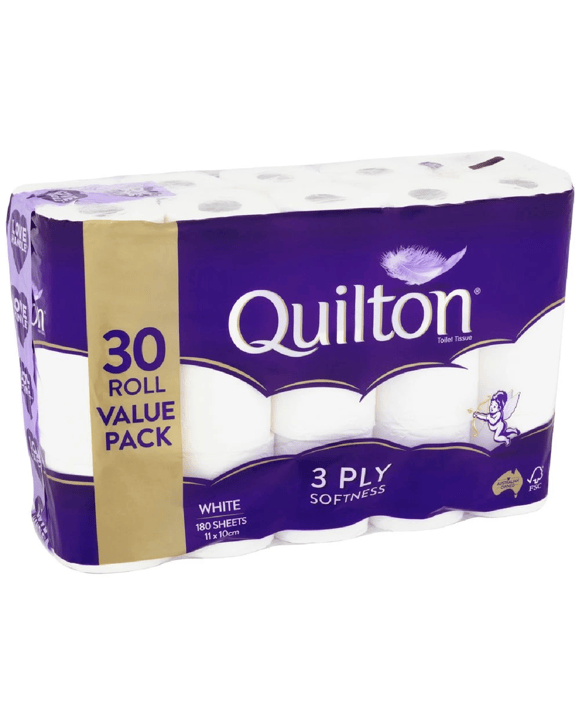 Quilton Toilet Tissue 3 Ply 30 Pack