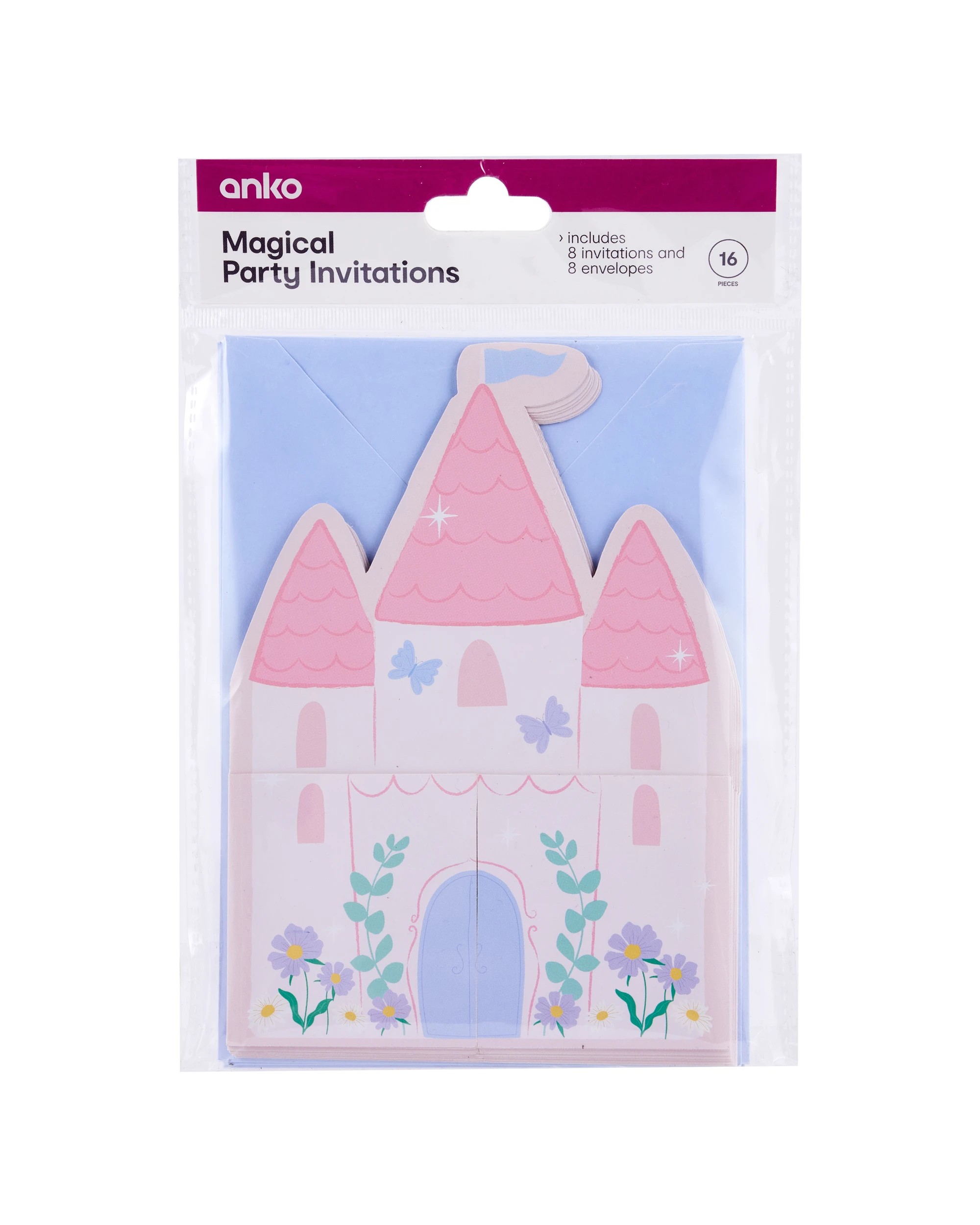 3 16 Piece Magical Party Invitations, 3 of 3