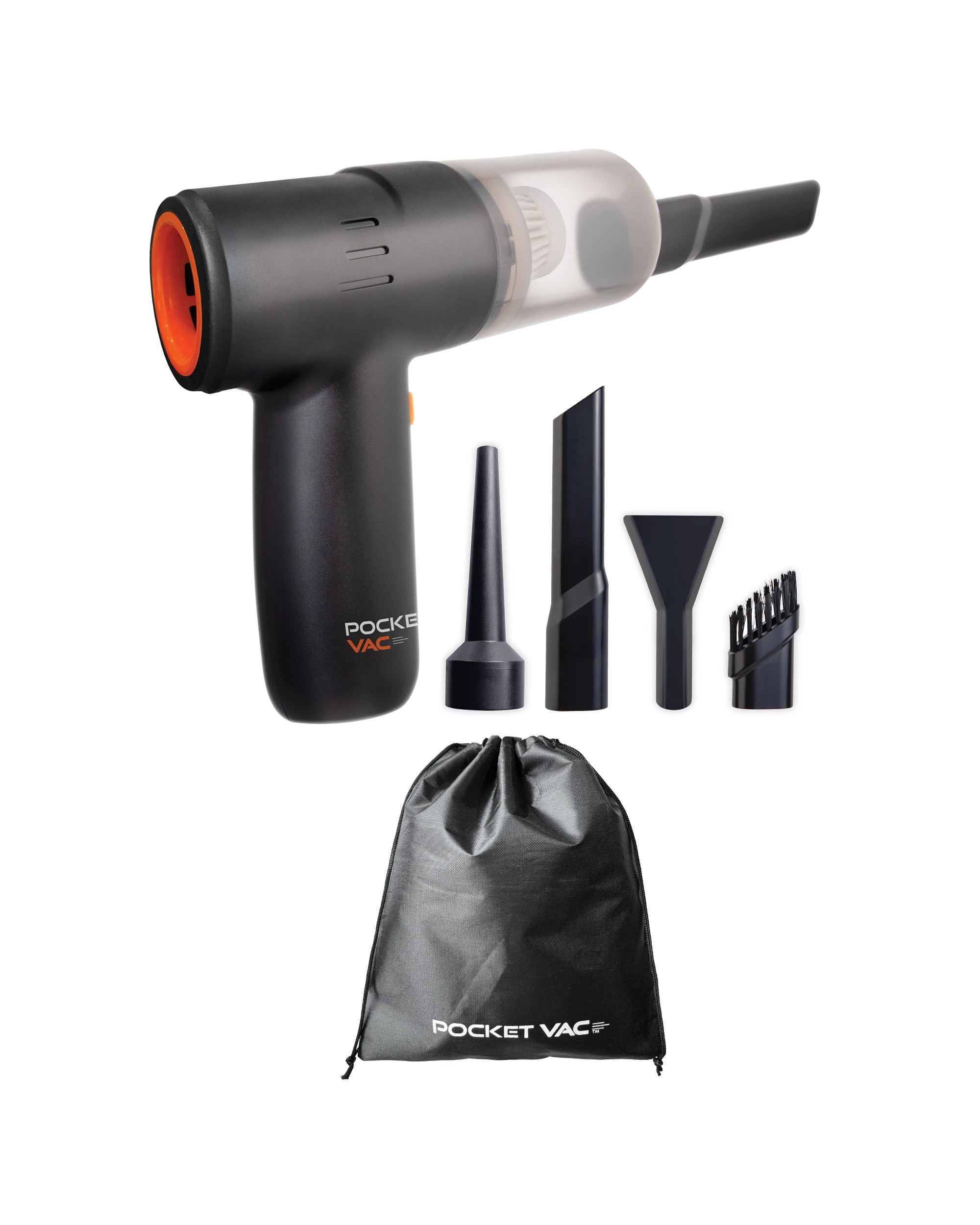 1 Global Shop Direct Pocket Vac 2-in-1 Handheld Vacuum & Blower For Fast And Easy Cleaning Anywhere, 1 of 6