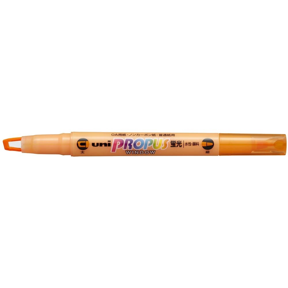 2 Uni Propus Dual Highlighter Orange, 2 of 3
