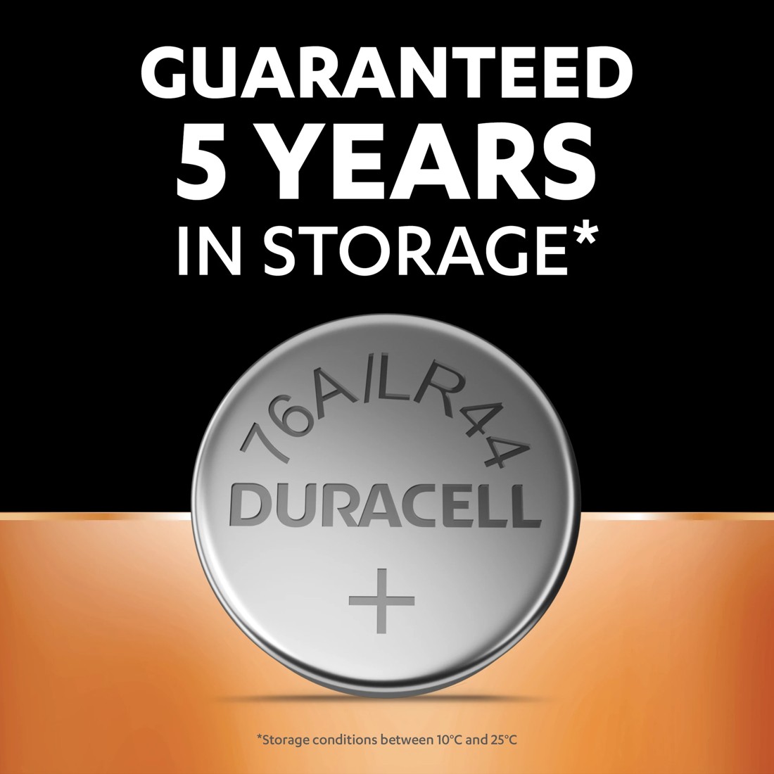 4 2 Pack Duracell Specialty A76/LR44 Button Batteries, 4 of 7