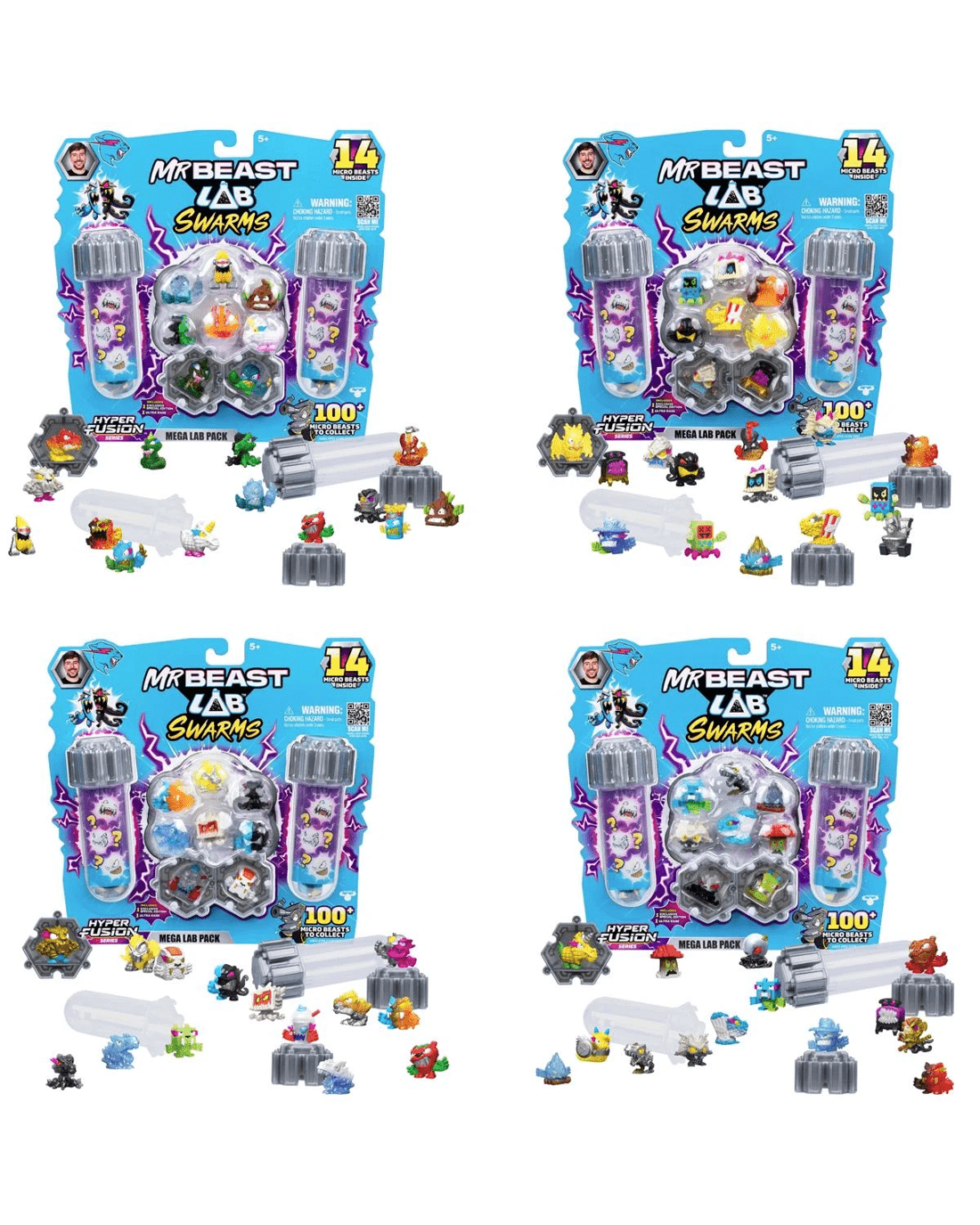 2 14 Pack MrBeast Lab Swarms S3 Mega Lab Playset - Assorted, 2 of 10