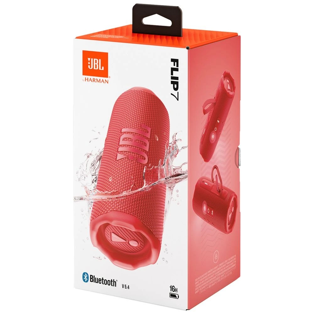 9 JBL Flip 7 Bluetooth Speaker Red, 9 of 10