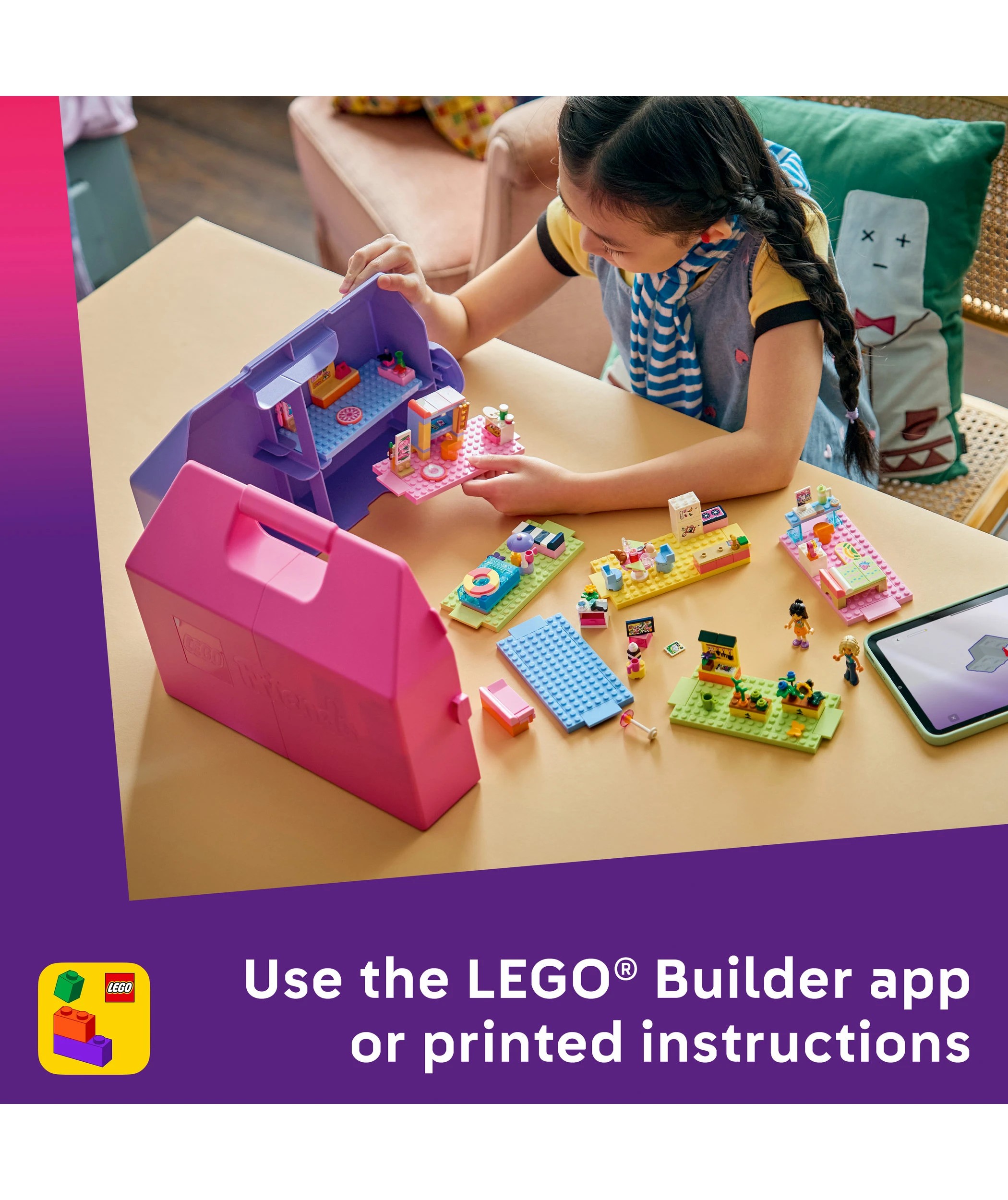 7 LEGO Friends Creative Dollhouse Suitcase 42697, 7 of 10