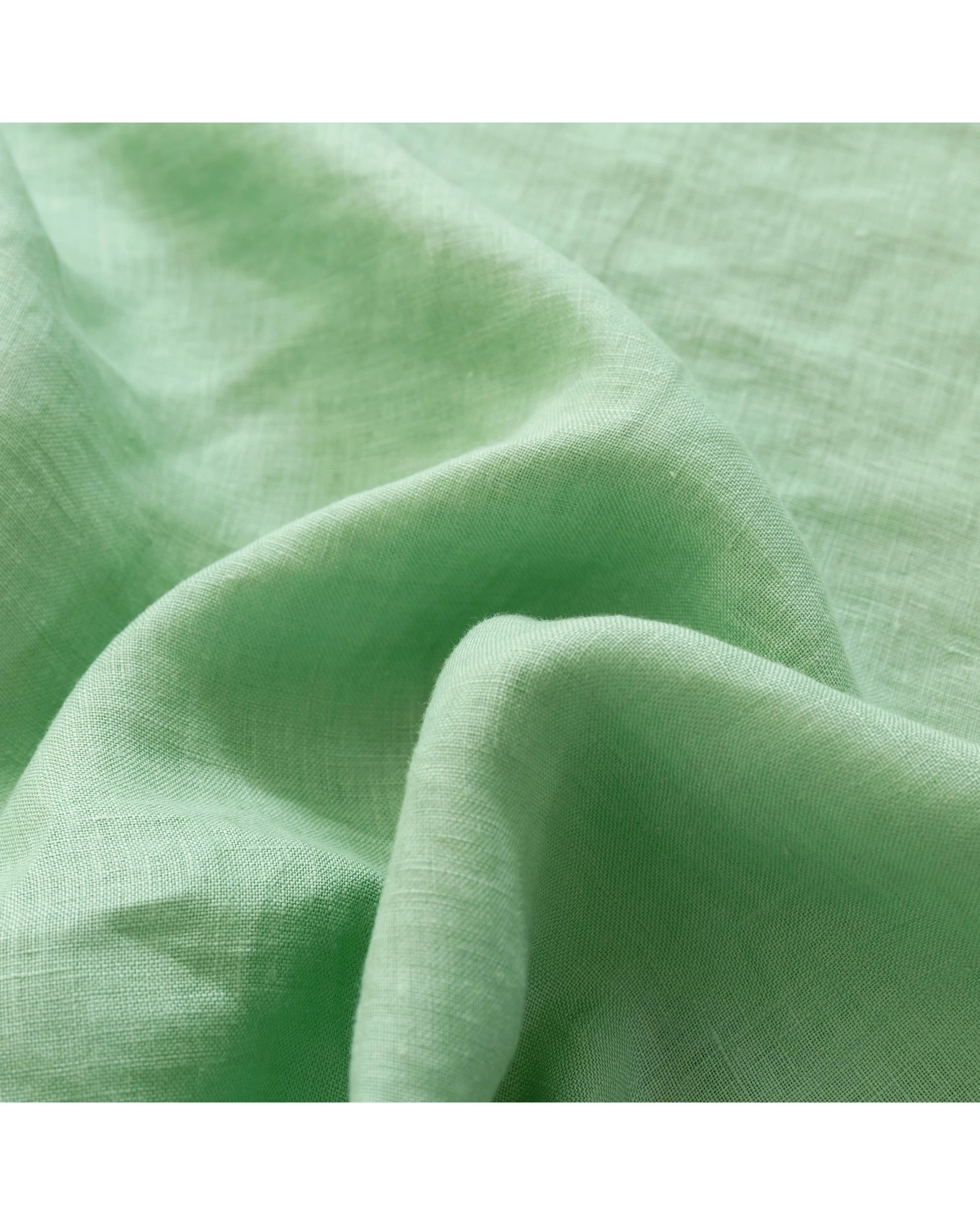 6 Natural Home 100% European Flax Linen Sheet Set - Queen Bed - Sage, 6 of 10