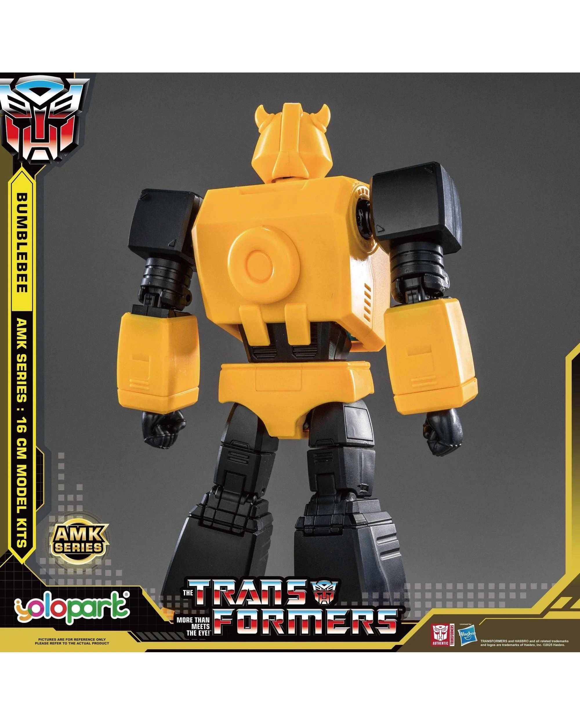 4 Yolopark Transformers Generation One: Bumblebee AMK Series 16cm Advance Model Kit, 4 of 9