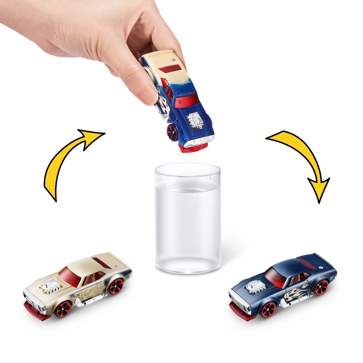8 3 Pack Zuru Metal Machines Color Change Cars - Assorted, 8 of 8