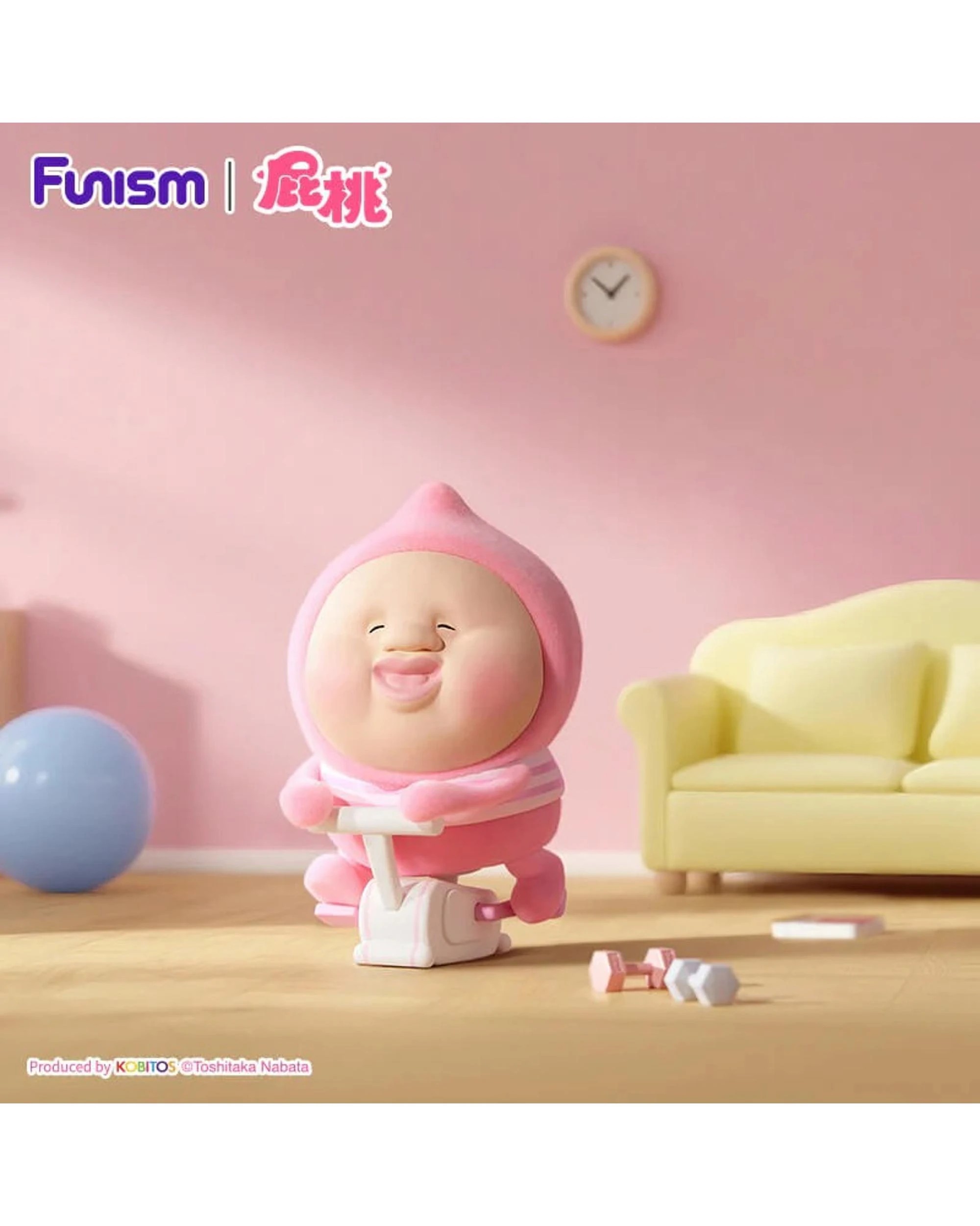 3 Funism Kobitos Gym Challenges Series Figures Blind Box, 3 of 9